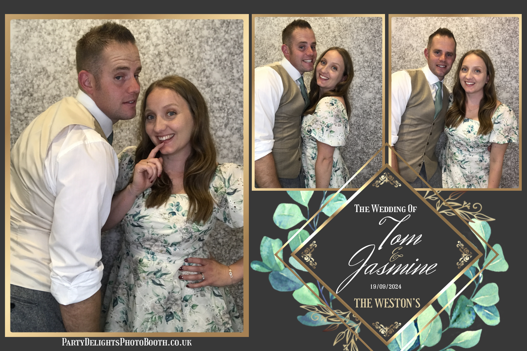 Jazz & Tom’s Wedding | View more photos from the event at gallery.partydelightsphotobooth.co.uk/u/PartyDelightsPhotoBooth/Jazz-Tom’s-Wedding