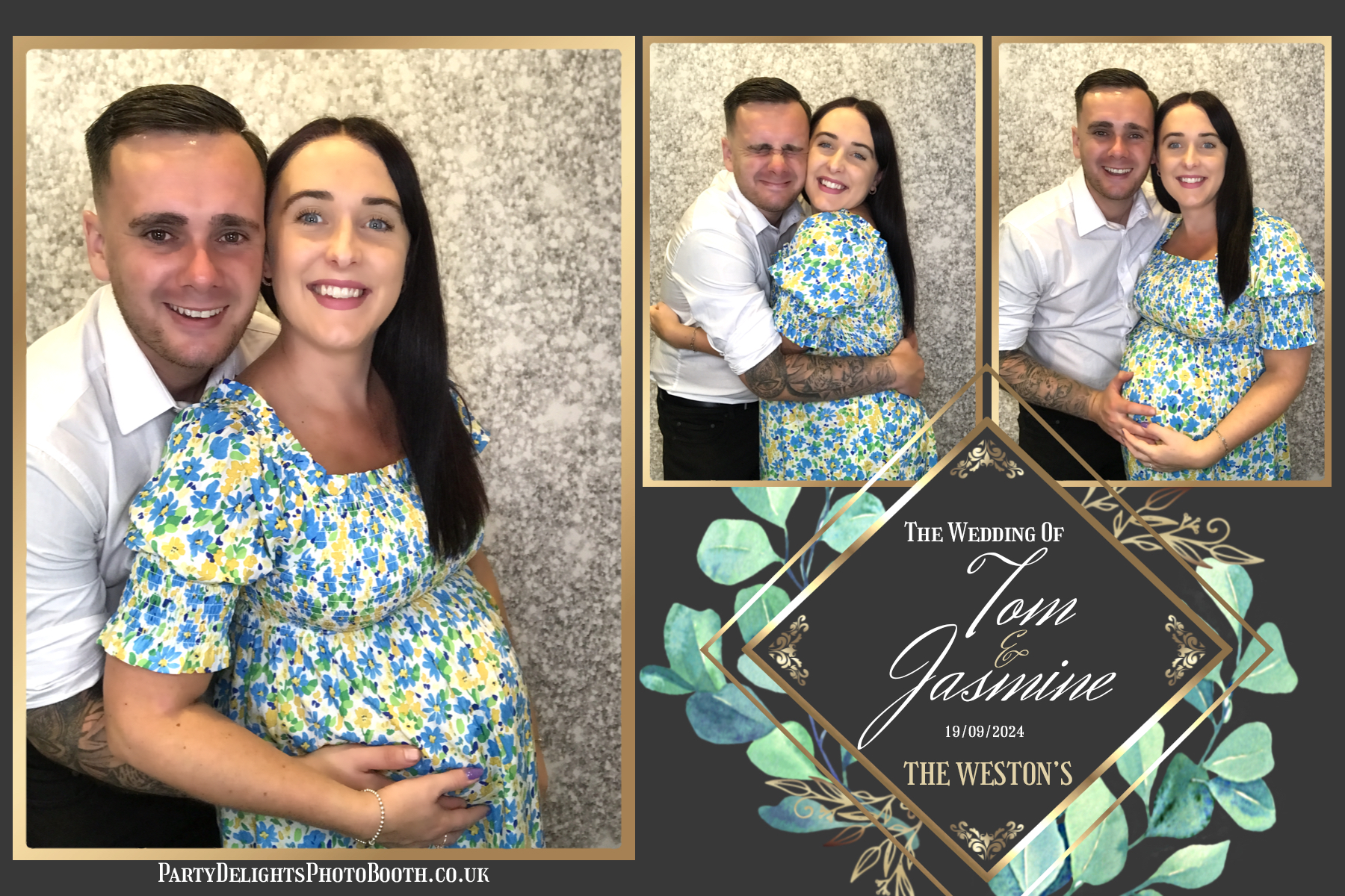 Jazz & Tom’s Wedding | View more photos from the event at gallery.partydelightsphotobooth.co.uk/u/PartyDelightsPhotoBooth/Jazz-Tom’s-Wedding