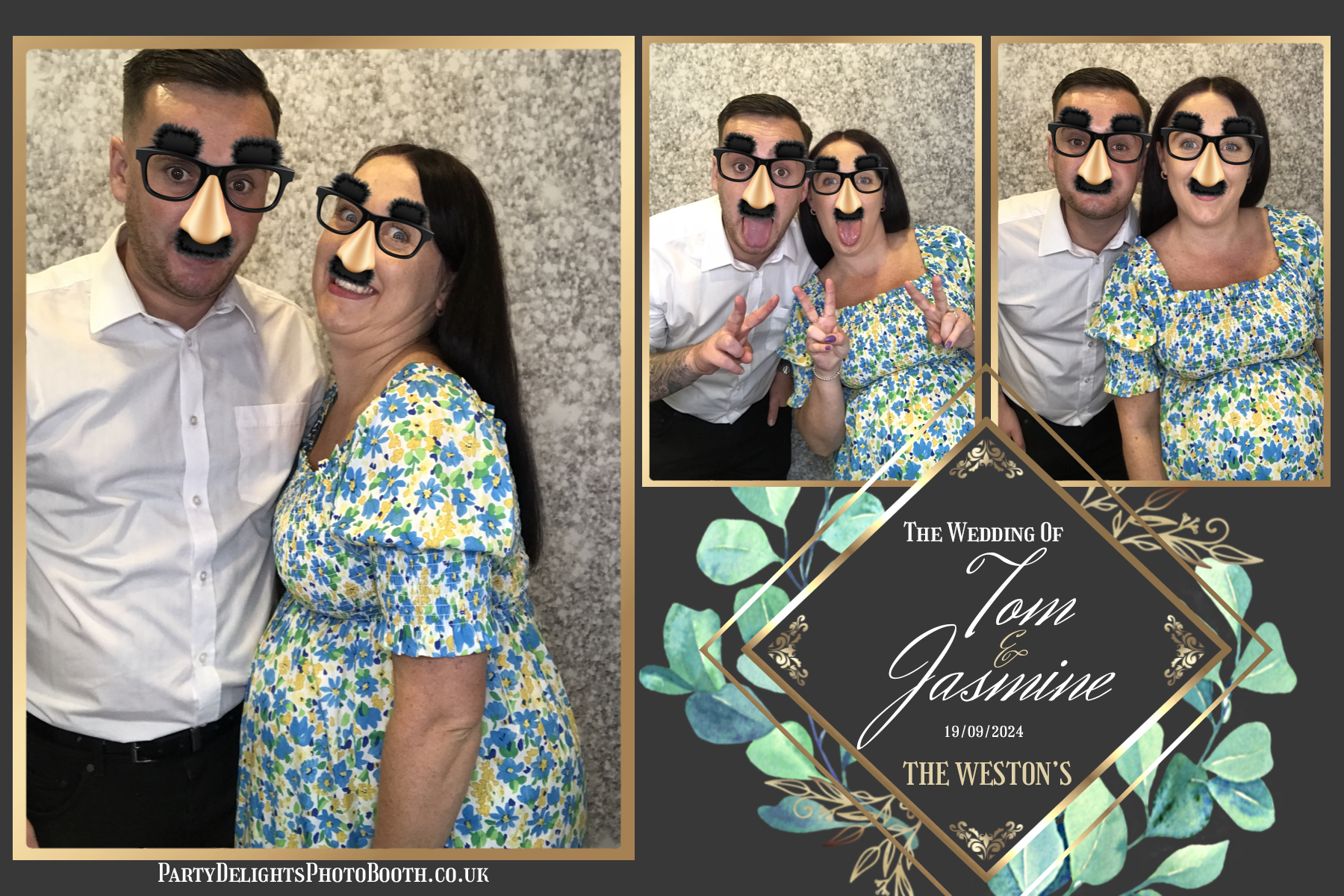 Jazz & Tom’s Wedding | View more photos from the event at gallery.partydelightsphotobooth.co.uk/u/PartyDelightsPhotoBooth/Jazz-Tom’s-Wedding