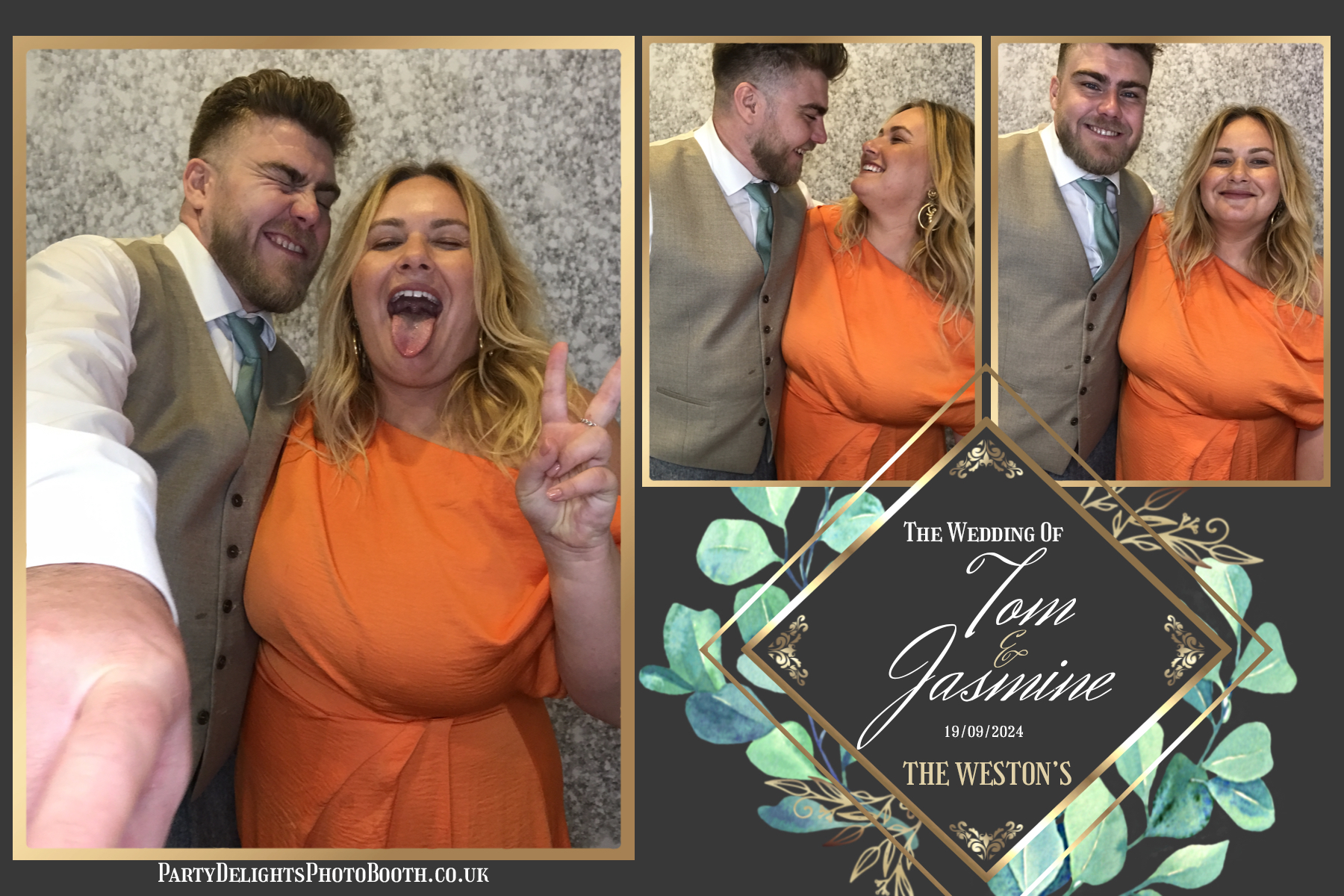 Jazz & Tom’s Wedding | View more photos from the event at gallery.partydelightsphotobooth.co.uk/u/PartyDelightsPhotoBooth/Jazz-Tom’s-Wedding