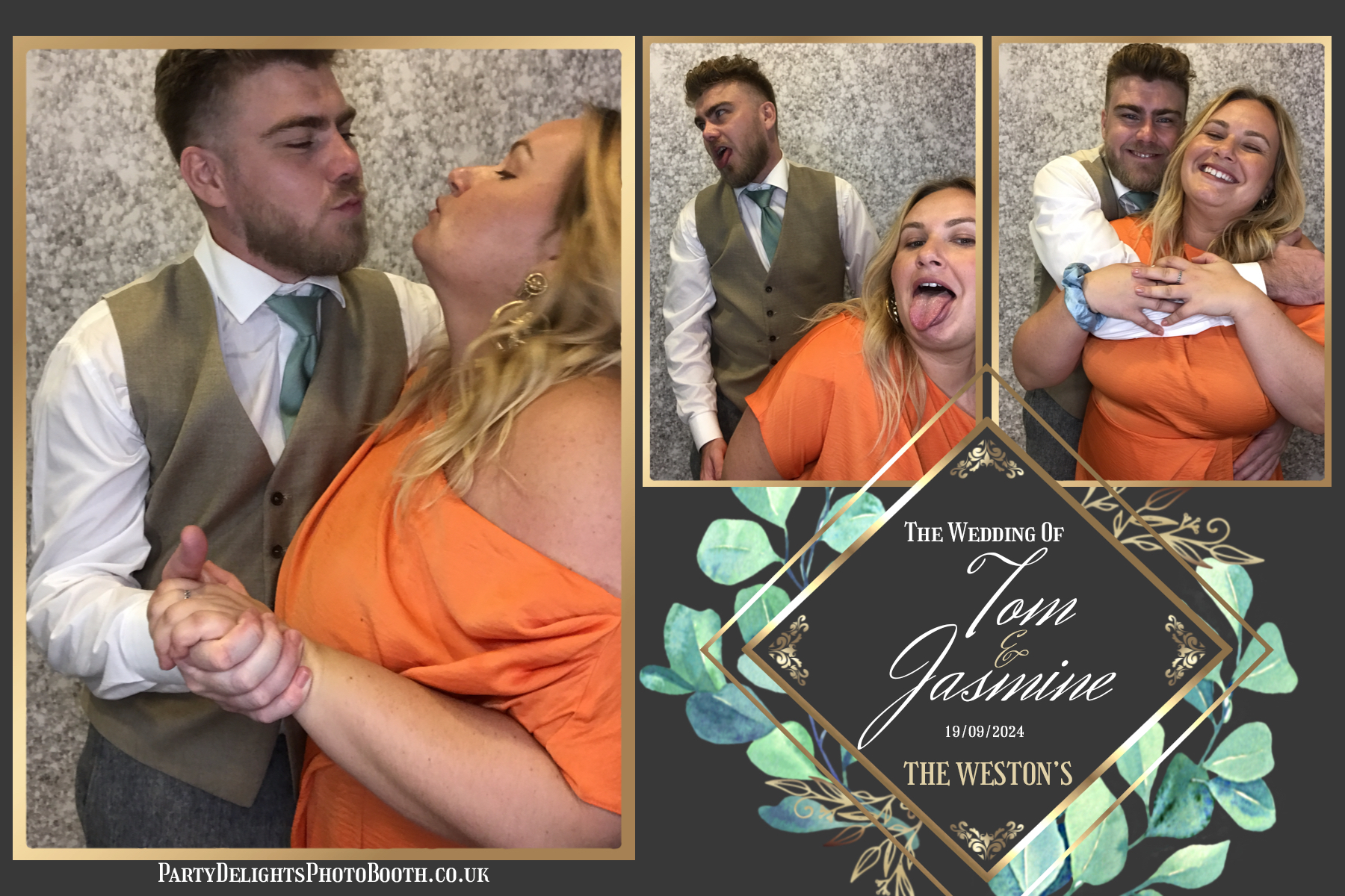 Jazz & Tom’s Wedding | View more photos from the event at gallery.partydelightsphotobooth.co.uk/u/PartyDelightsPhotoBooth/Jazz-Tom’s-Wedding