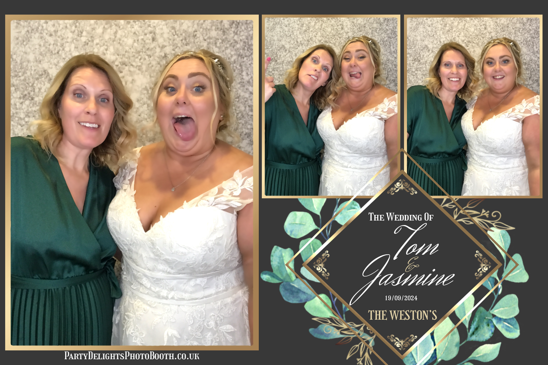 Jazz & Tom’s Wedding | View more photos from the event at gallery.partydelightsphotobooth.co.uk/u/PartyDelightsPhotoBooth/Jazz-Tom’s-Wedding