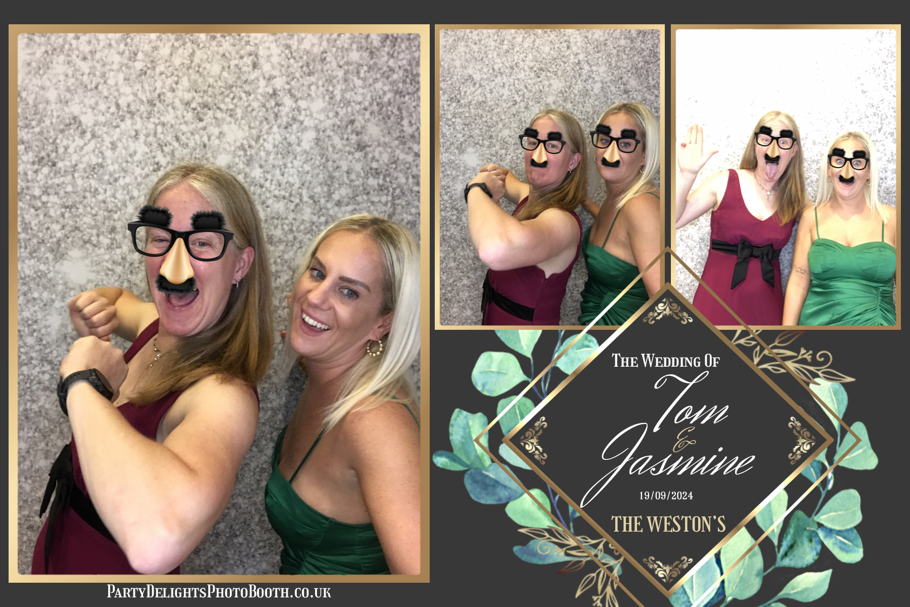 Jazz & Tom’s Wedding | View more photos from the event at gallery.partydelightsphotobooth.co.uk/u/PartyDelightsPhotoBooth/Jazz-Tom’s-Wedding