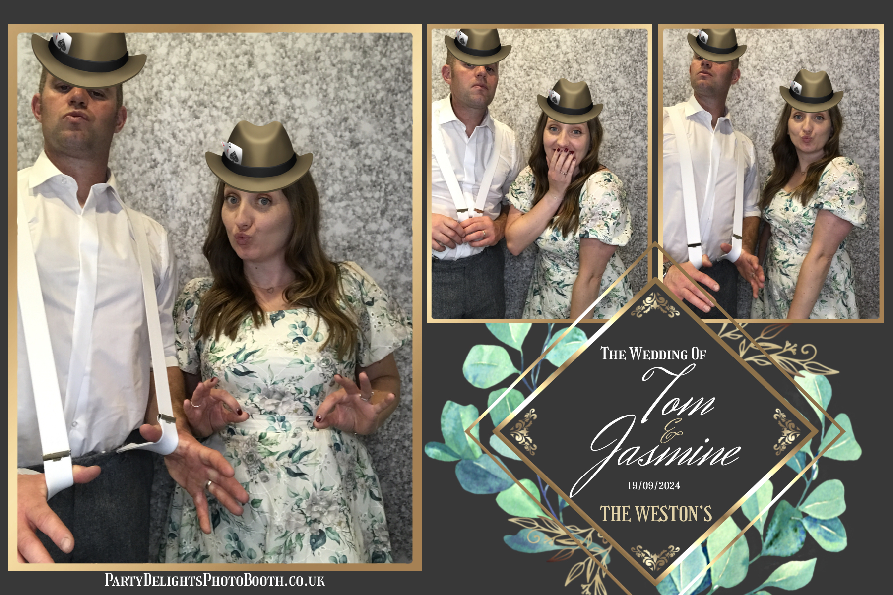Jazz & Tom’s Wedding | View more photos from the event at gallery.partydelightsphotobooth.co.uk/u/PartyDelightsPhotoBooth/Jazz-Tom’s-Wedding