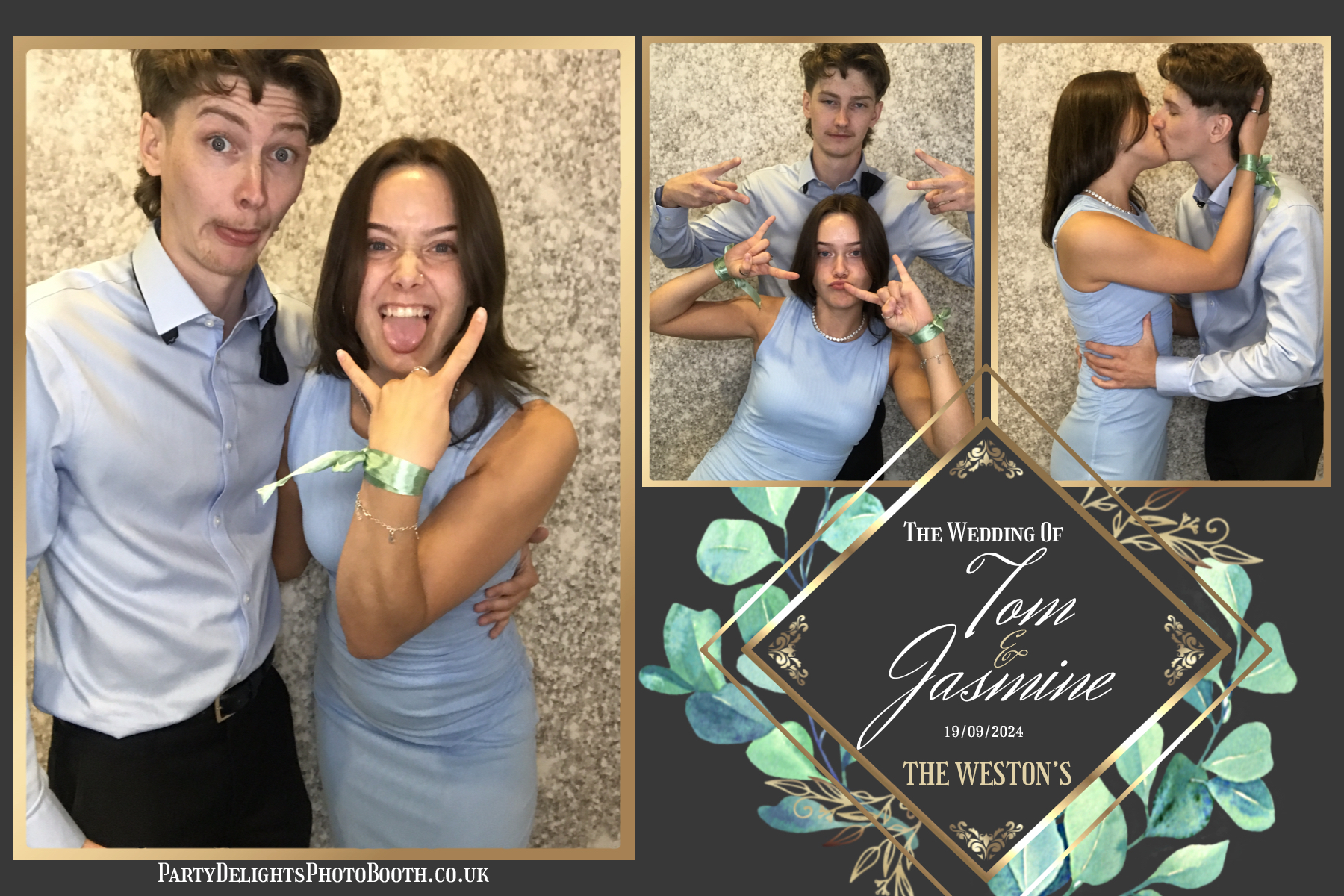 Jazz & Tom’s Wedding | View more photos from the event at gallery.partydelightsphotobooth.co.uk/u/PartyDelightsPhotoBooth/Jazz-Tom’s-Wedding
