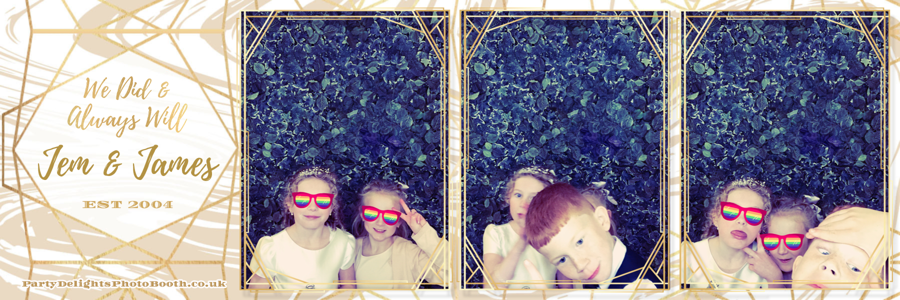 Jem & James - Vow Renewal | View more photos from the event at gallery.partydelightsphotobooth.co.uk/u/PartyDelightsPhotoBooth/Jem-James-Vow-Renewal