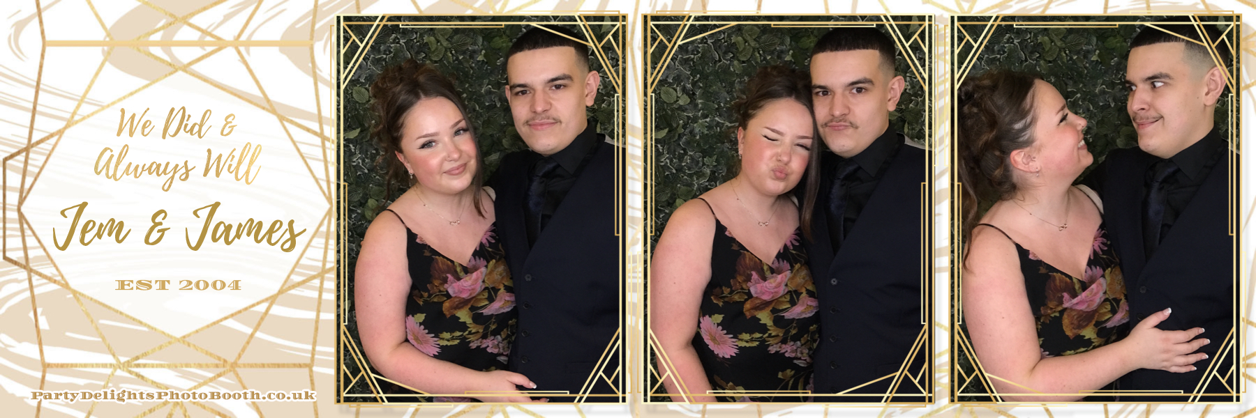 Jem & James - Vow Renewal | View more photos from the event at gallery.partydelightsphotobooth.co.uk/u/PartyDelightsPhotoBooth/Jem-James-Vow-Renewal