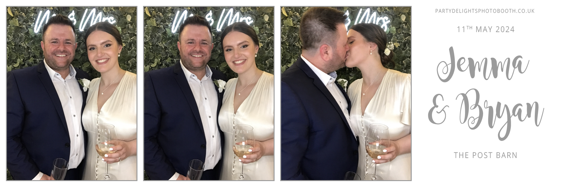 Jemma and Bryan’s Wedding | View more photos from the event at gallery.partydelightsphotobooth.co.uk/u/PartyDelightsPhotoBooth/Jemma-and-Bryan’s-Wedding