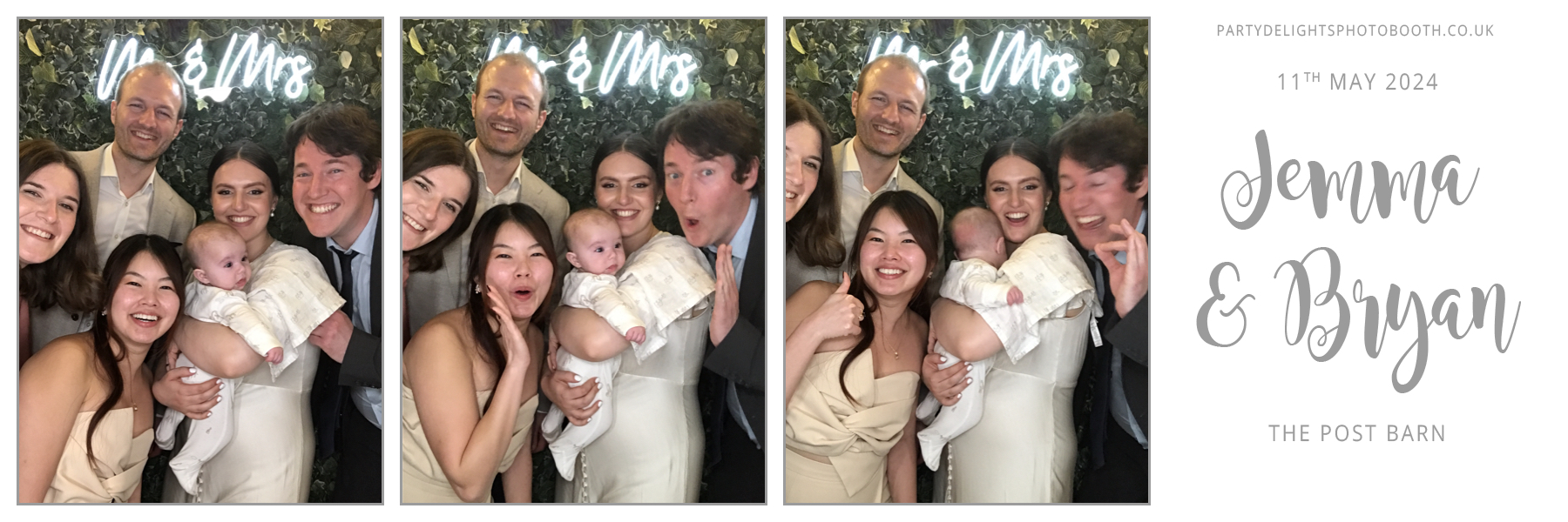 Jemma and Bryan’s Wedding | View more photos from the event at gallery.partydelightsphotobooth.co.uk/u/PartyDelightsPhotoBooth/Jemma-and-Bryan’s-Wedding