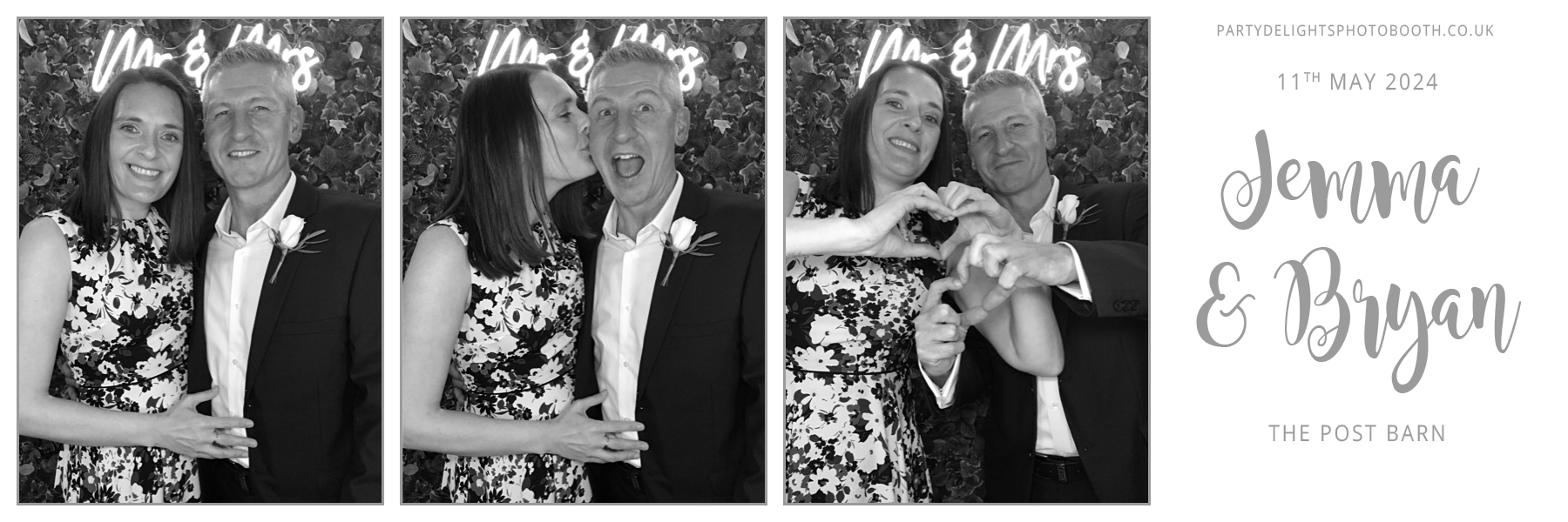 Jemma and Bryan’s Wedding | View more photos from the event at gallery.partydelightsphotobooth.co.uk/u/PartyDelightsPhotoBooth/Jemma-and-Bryan’s-Wedding