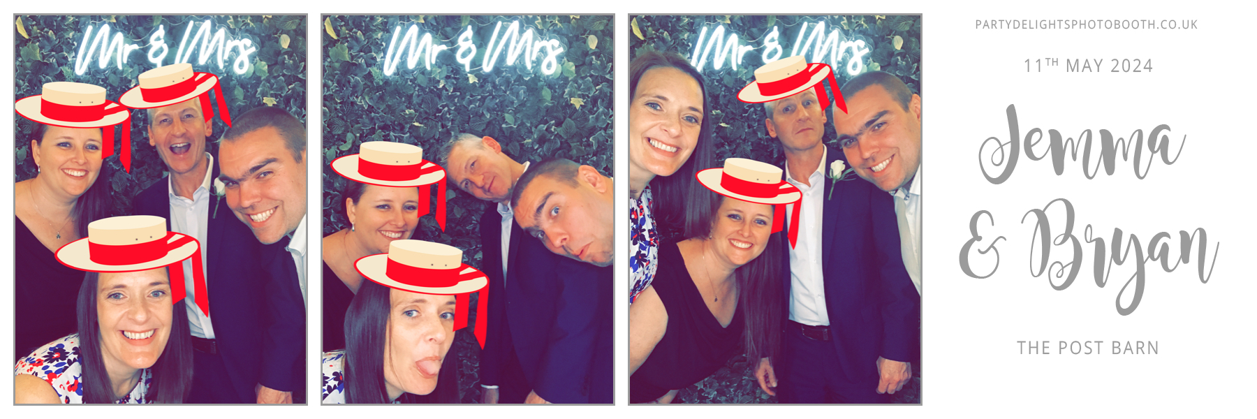 Jemma and Bryan’s Wedding | View more photos from the event at gallery.partydelightsphotobooth.co.uk/u/PartyDelightsPhotoBooth/Jemma-and-Bryan’s-Wedding