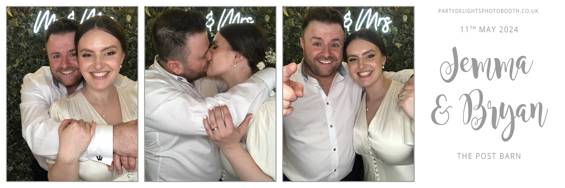 Jemma and Bryan’s Wedding | View more photos from the event at gallery.partydelightsphotobooth.co.uk/u/PartyDelightsPhotoBooth/Jemma-and-Bryan’s-Wedding