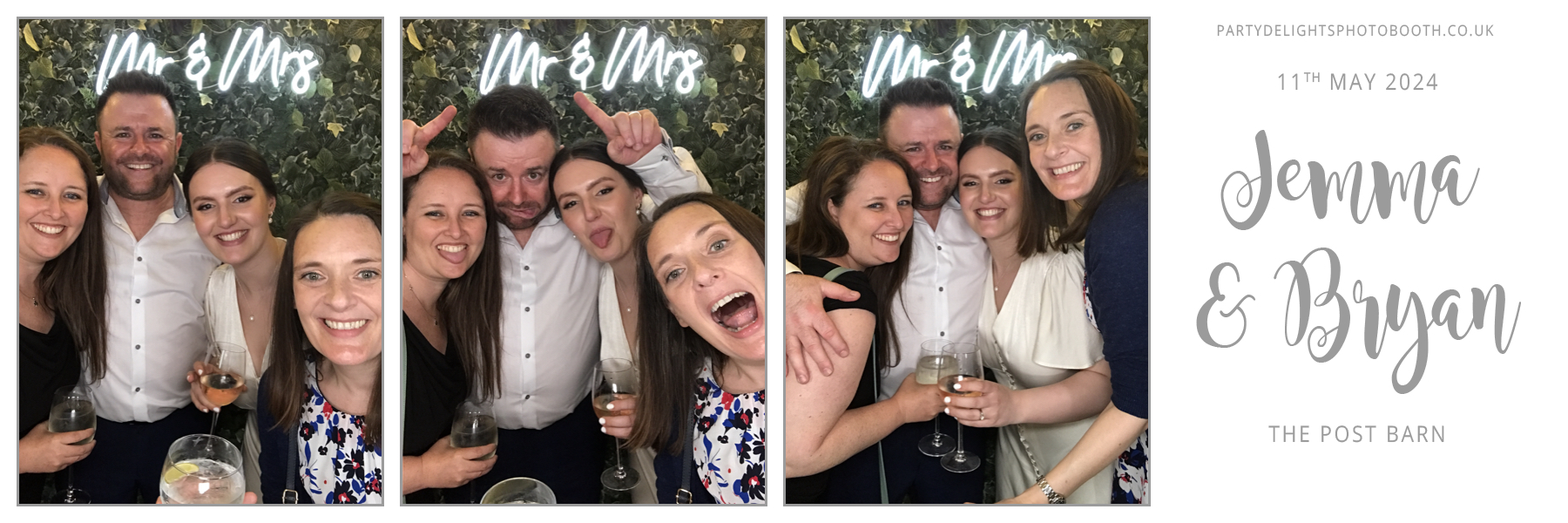 Jemma and Bryan’s Wedding | View more photos from the event at gallery.partydelightsphotobooth.co.uk/u/PartyDelightsPhotoBooth/Jemma-and-Bryan’s-Wedding