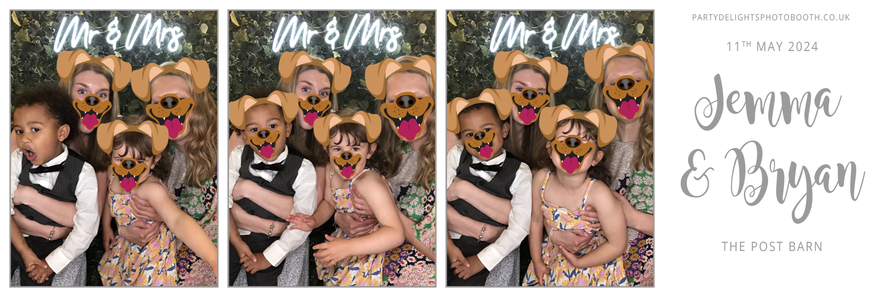 Jemma and Bryan’s Wedding | View more photos from the event at gallery.partydelightsphotobooth.co.uk/u/PartyDelightsPhotoBooth/Jemma-and-Bryan’s-Wedding