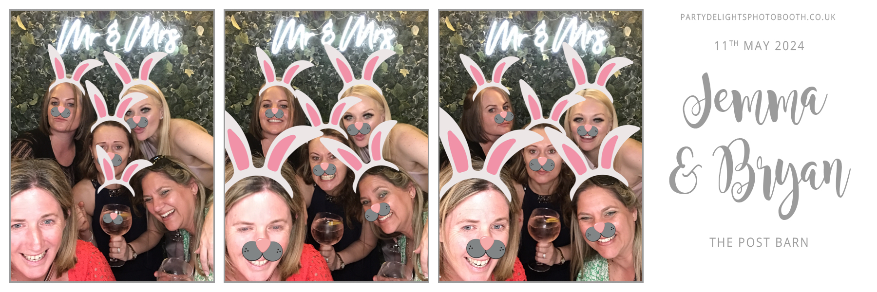 Jemma and Bryan’s Wedding | View more photos from the event at gallery.partydelightsphotobooth.co.uk/u/PartyDelightsPhotoBooth/Jemma-and-Bryan’s-Wedding