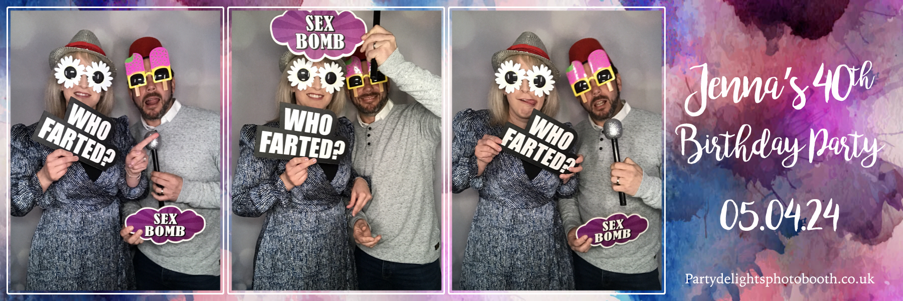 Jenna’s 40th Birthday | View more photos from the event at gallery.partydelightsphotobooth.co.uk/u/PartyDelightsPhotoBooth/Jenna’s-40th-Birthday