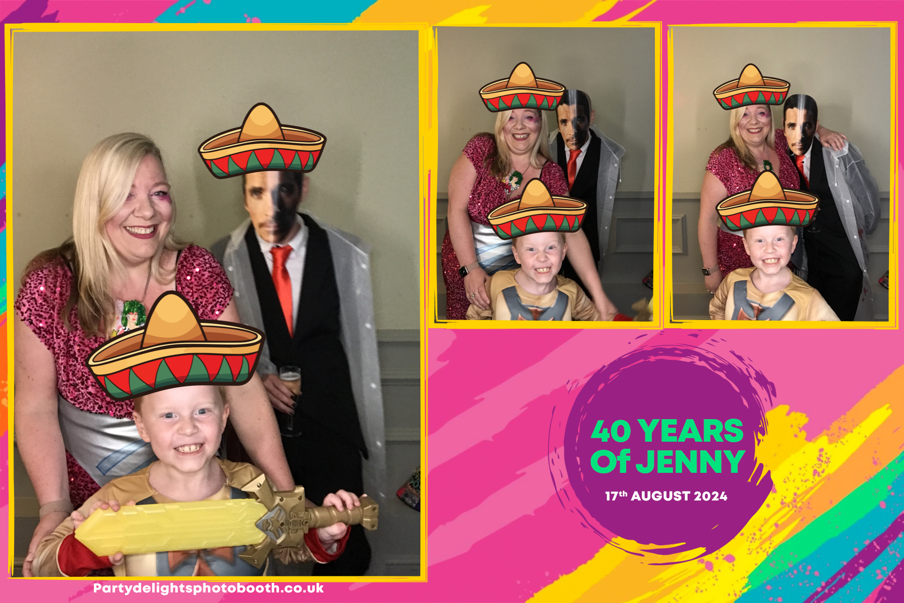 Jenny's 40th Birthday | View more photos from the event at gallery.partydelightsphotobooth.co.uk/u/PartyDelightsPhotoBooth/Jennys-40th-Birthday