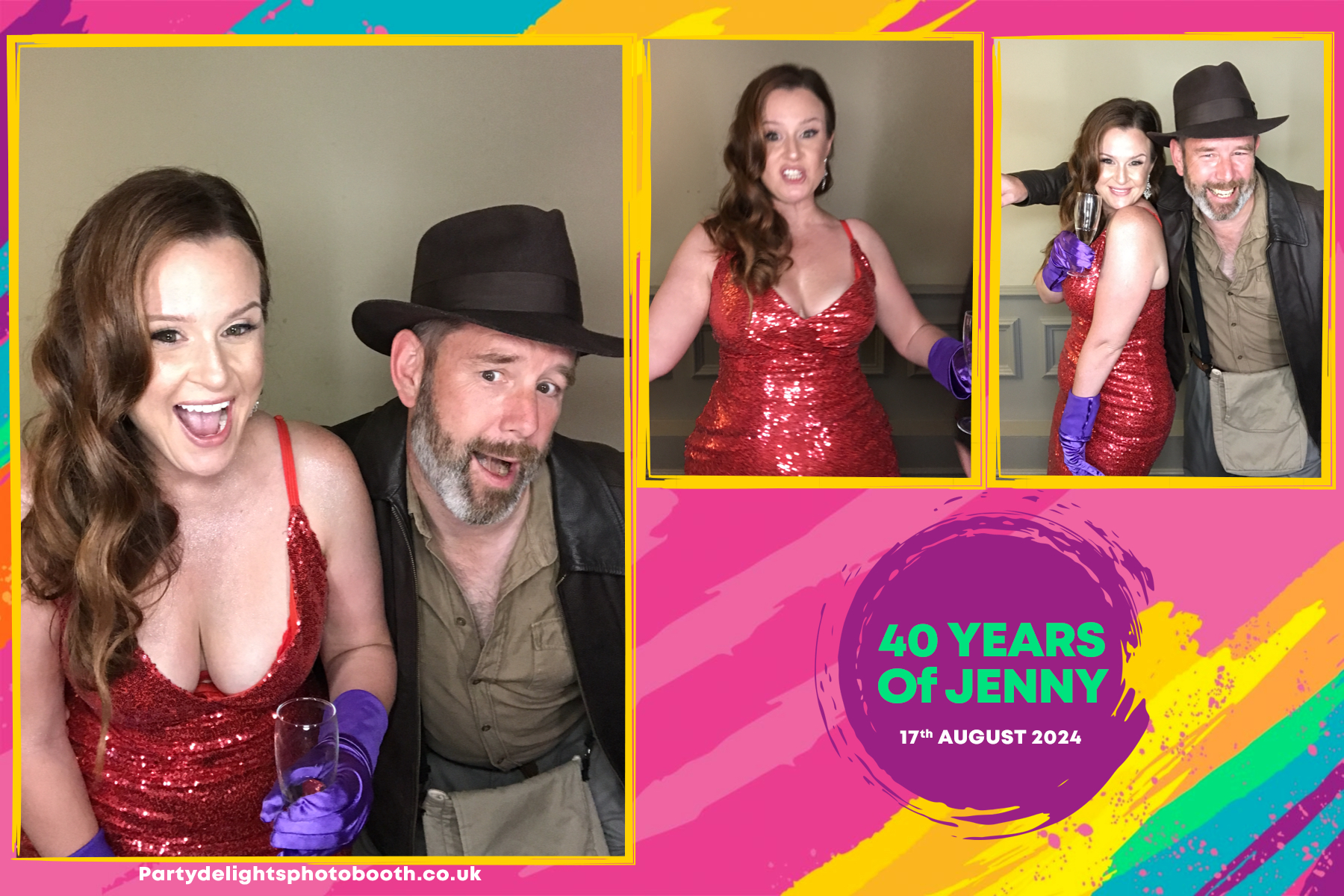 Jenny's 40th Birthday | View more photos from the event at gallery.partydelightsphotobooth.co.uk/u/PartyDelightsPhotoBooth/Jennys-40th-Birthday