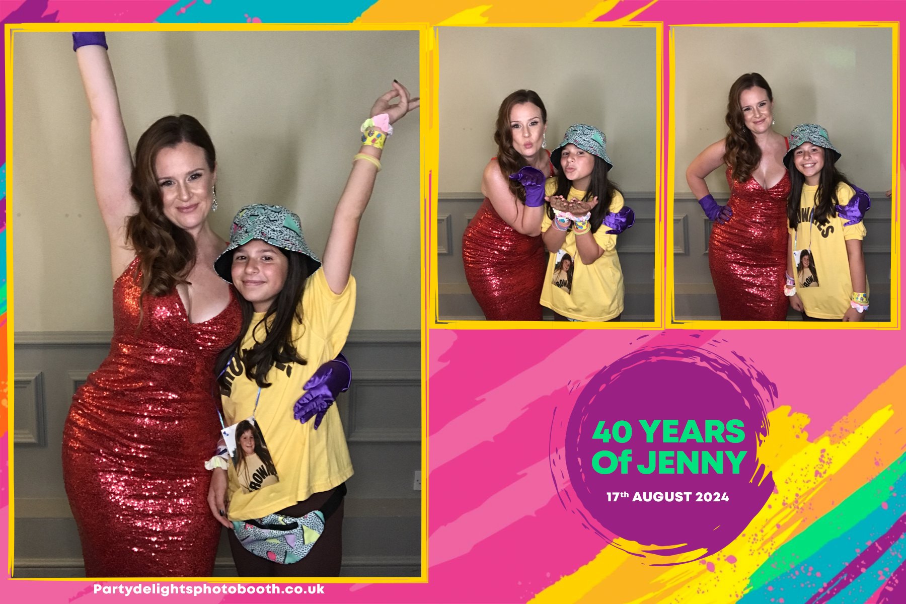 Jenny's 40th Birthday | View more photos from the event at gallery.partydelightsphotobooth.co.uk/u/PartyDelightsPhotoBooth/Jennys-40th-Birthday