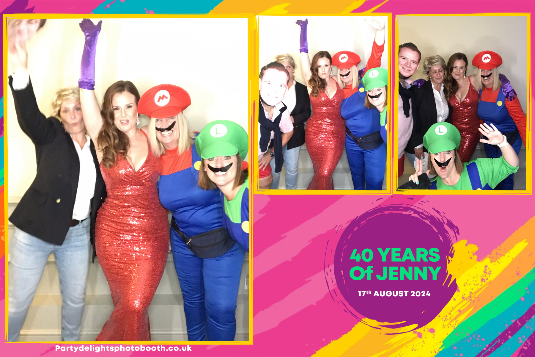 Jenny's 40th Birthday | View more photos from the event at gallery.partydelightsphotobooth.co.uk/u/PartyDelightsPhotoBooth/Jennys-40th-Birthday