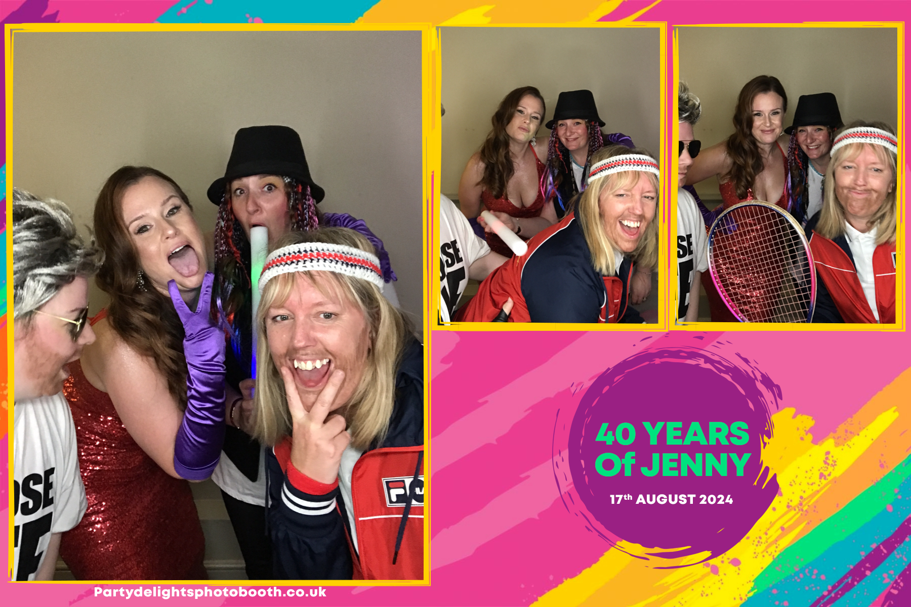 Jenny's 40th Birthday | View more photos from the event at gallery.partydelightsphotobooth.co.uk/u/PartyDelightsPhotoBooth/Jennys-40th-Birthday