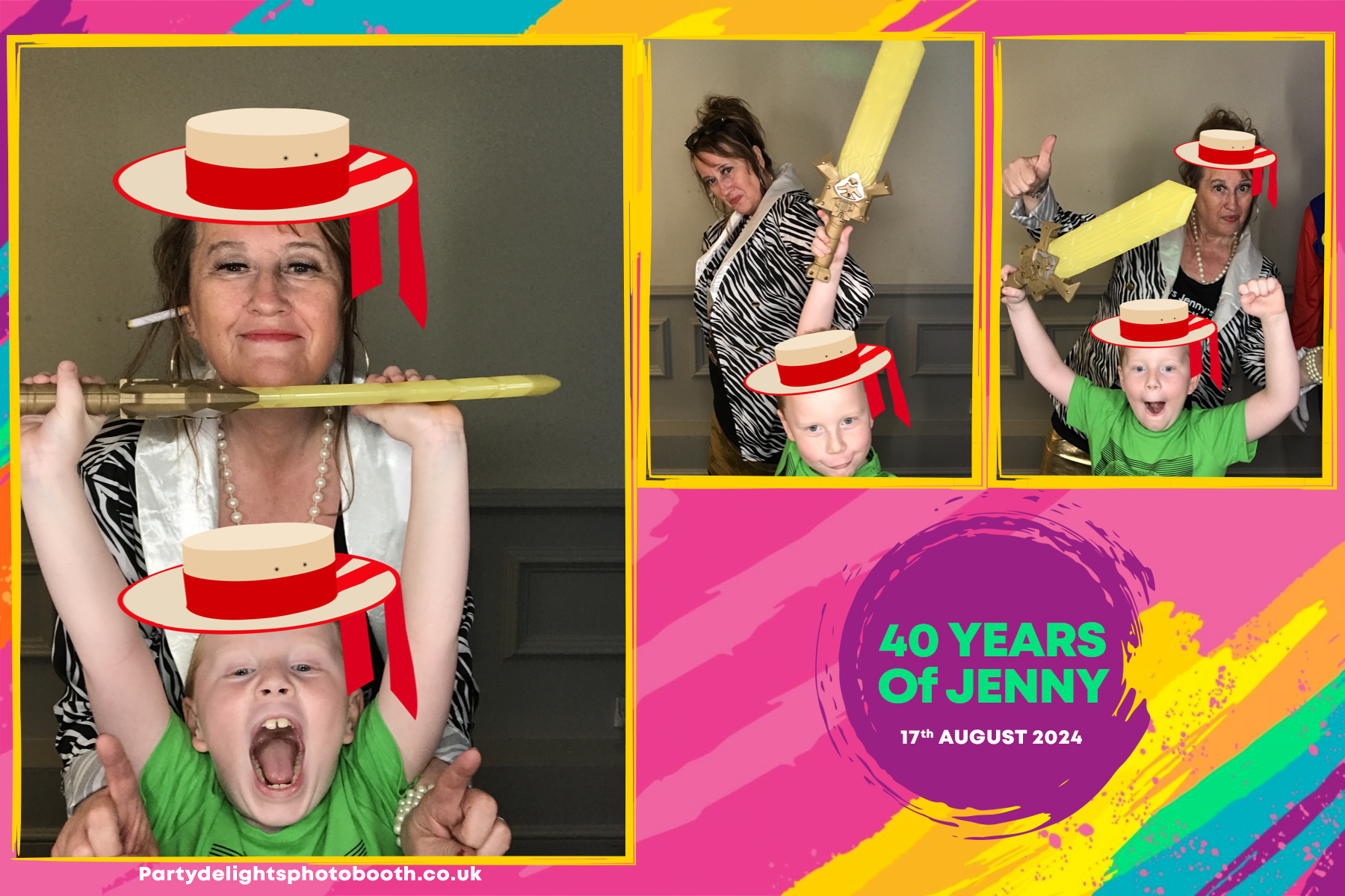 Jenny's 40th Birthday | View more photos from the event at gallery.partydelightsphotobooth.co.uk/u/PartyDelightsPhotoBooth/Jennys-40th-Birthday