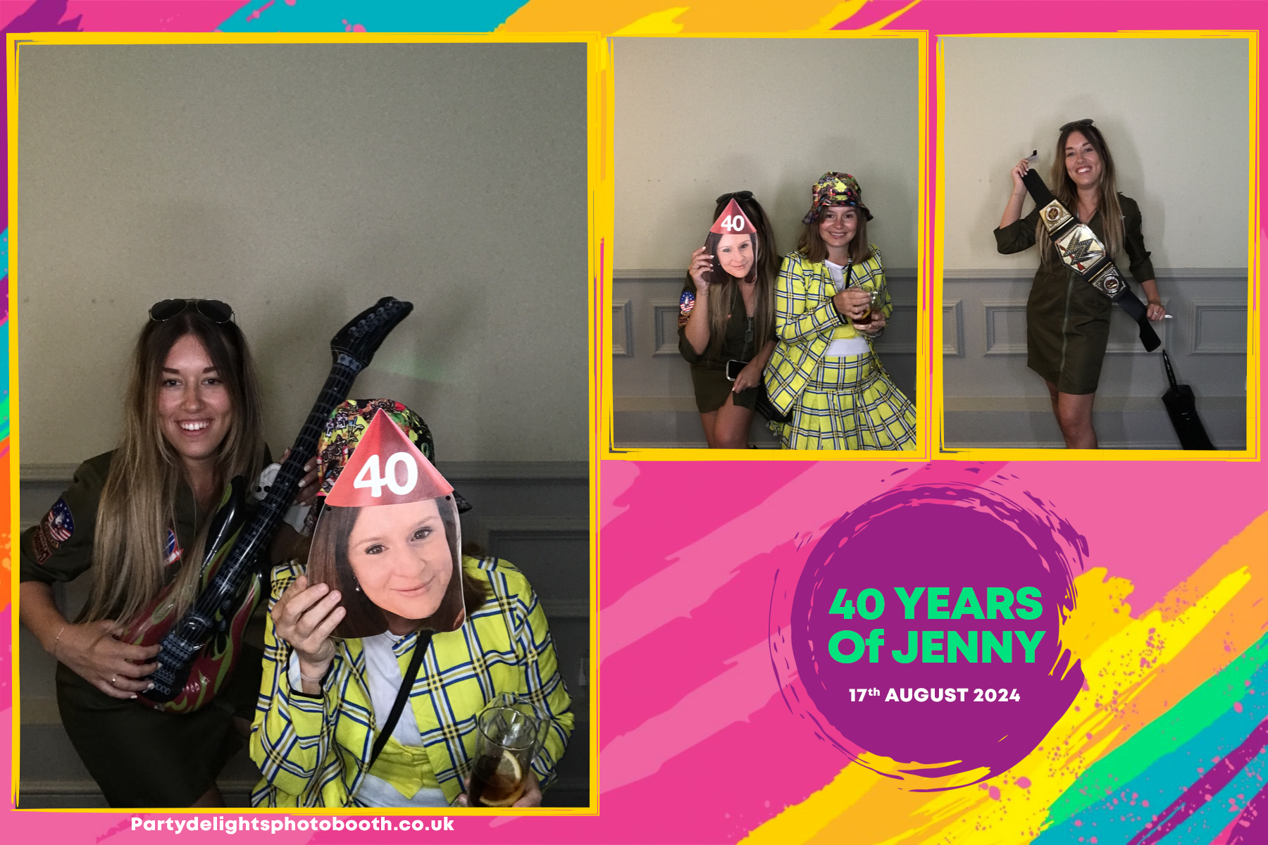 Jenny's 40th Birthday | View more photos from the event at gallery.partydelightsphotobooth.co.uk/u/PartyDelightsPhotoBooth/Jennys-40th-Birthday