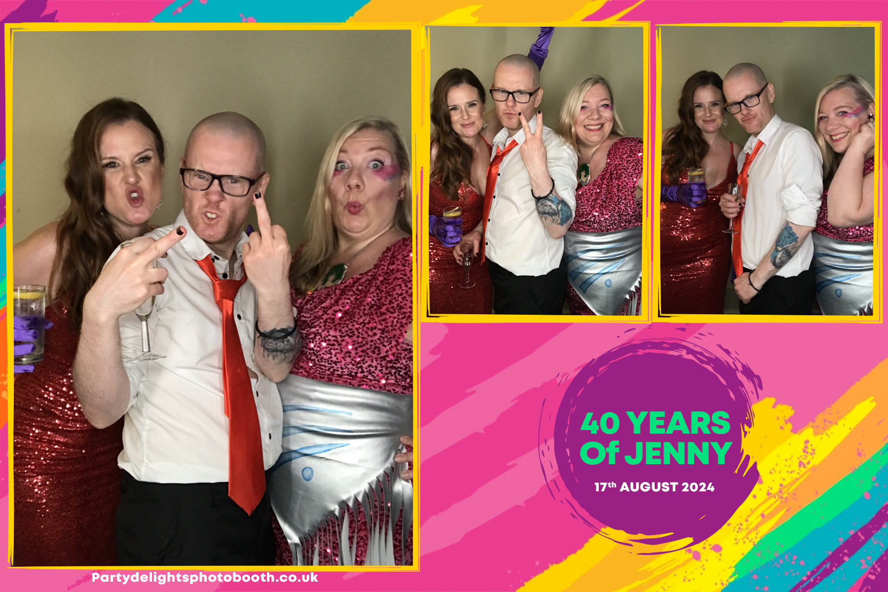 Jenny's 40th Birthday | View more photos from the event at gallery.partydelightsphotobooth.co.uk/u/PartyDelightsPhotoBooth/Jennys-40th-Birthday