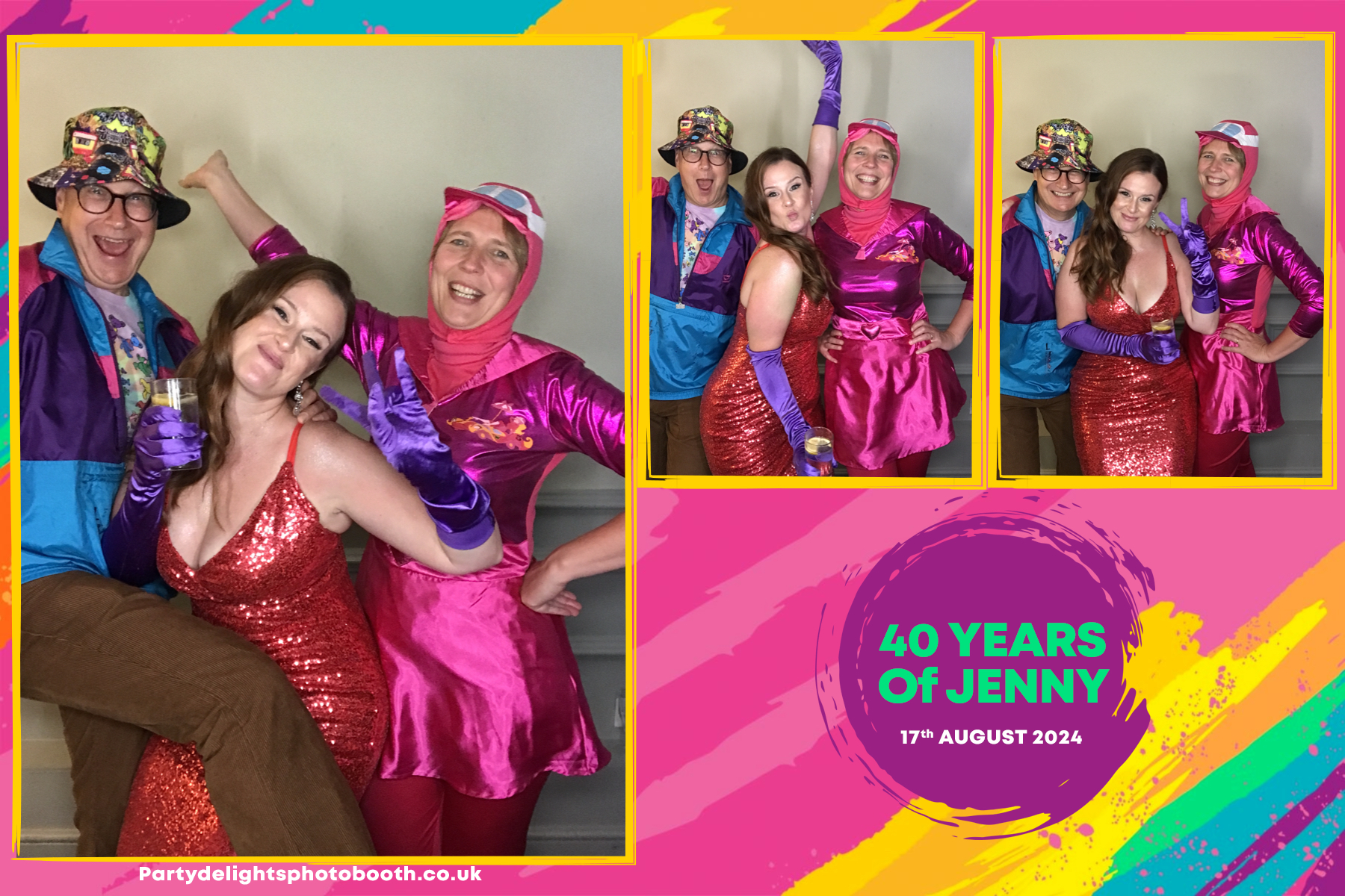Jenny's 40th Birthday | View more photos from the event at gallery.partydelightsphotobooth.co.uk/u/PartyDelightsPhotoBooth/Jennys-40th-Birthday