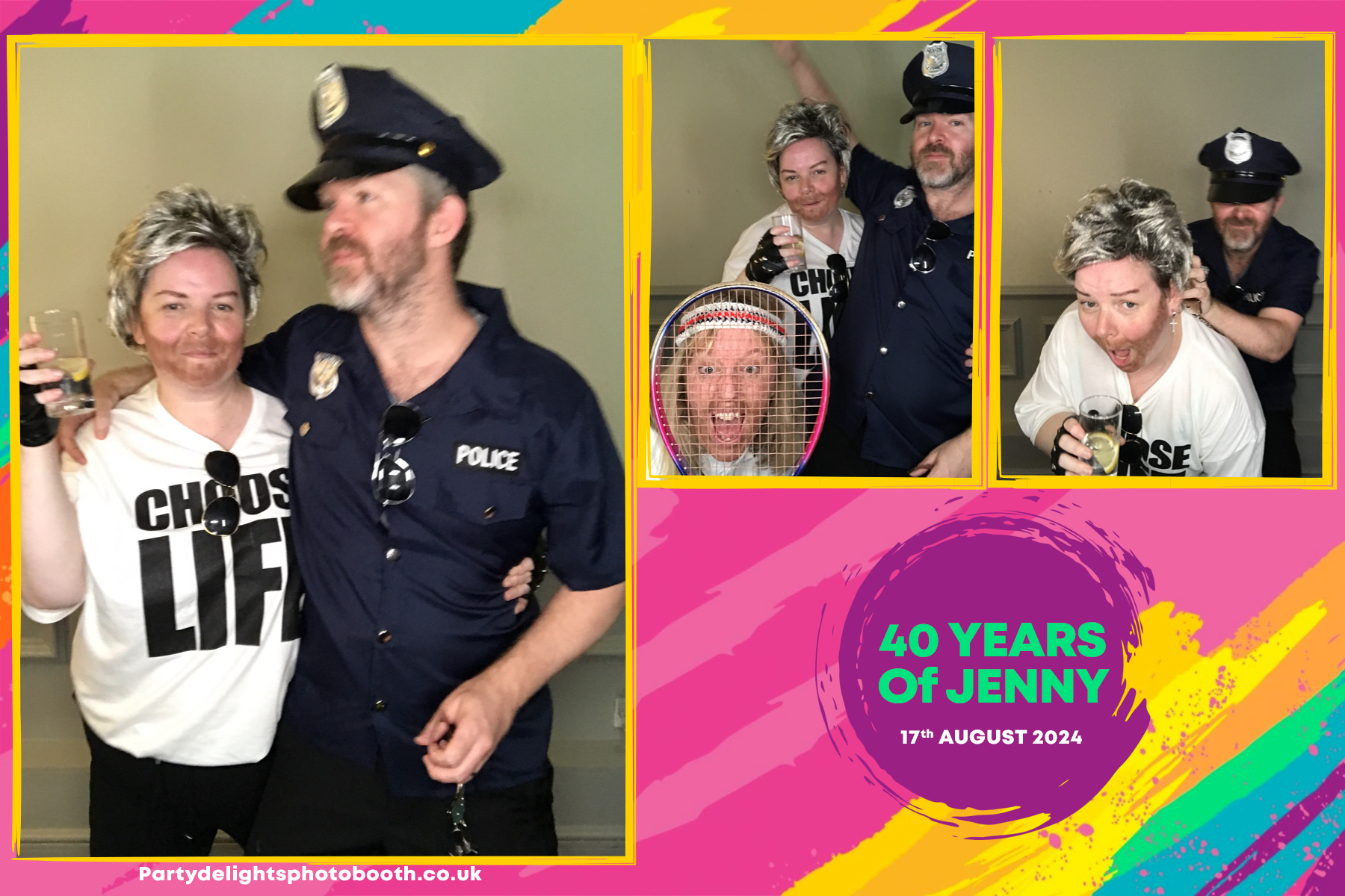 Jenny's 40th Birthday | View more photos from the event at gallery.partydelightsphotobooth.co.uk/u/PartyDelightsPhotoBooth/Jennys-40th-Birthday