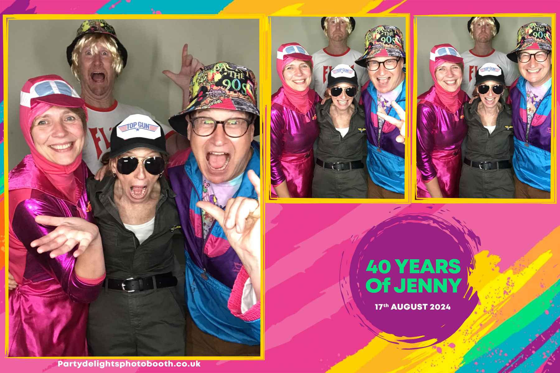 Jenny's 40th Birthday | View more photos from the event at gallery.partydelightsphotobooth.co.uk/u/PartyDelightsPhotoBooth/Jennys-40th-Birthday