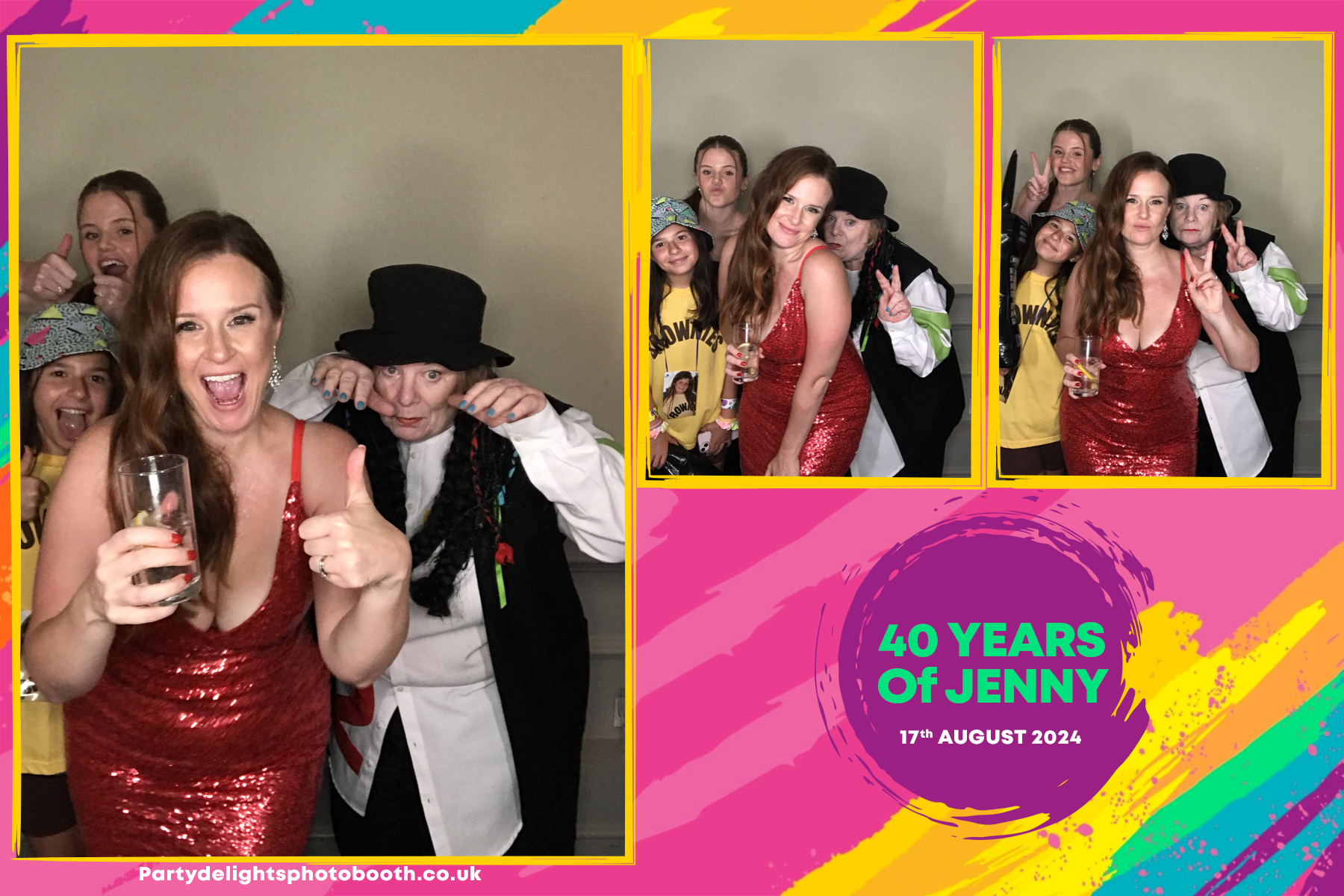 Jenny's 40th Birthday | View more photos from the event at gallery.partydelightsphotobooth.co.uk/u/PartyDelightsPhotoBooth/Jennys-40th-Birthday