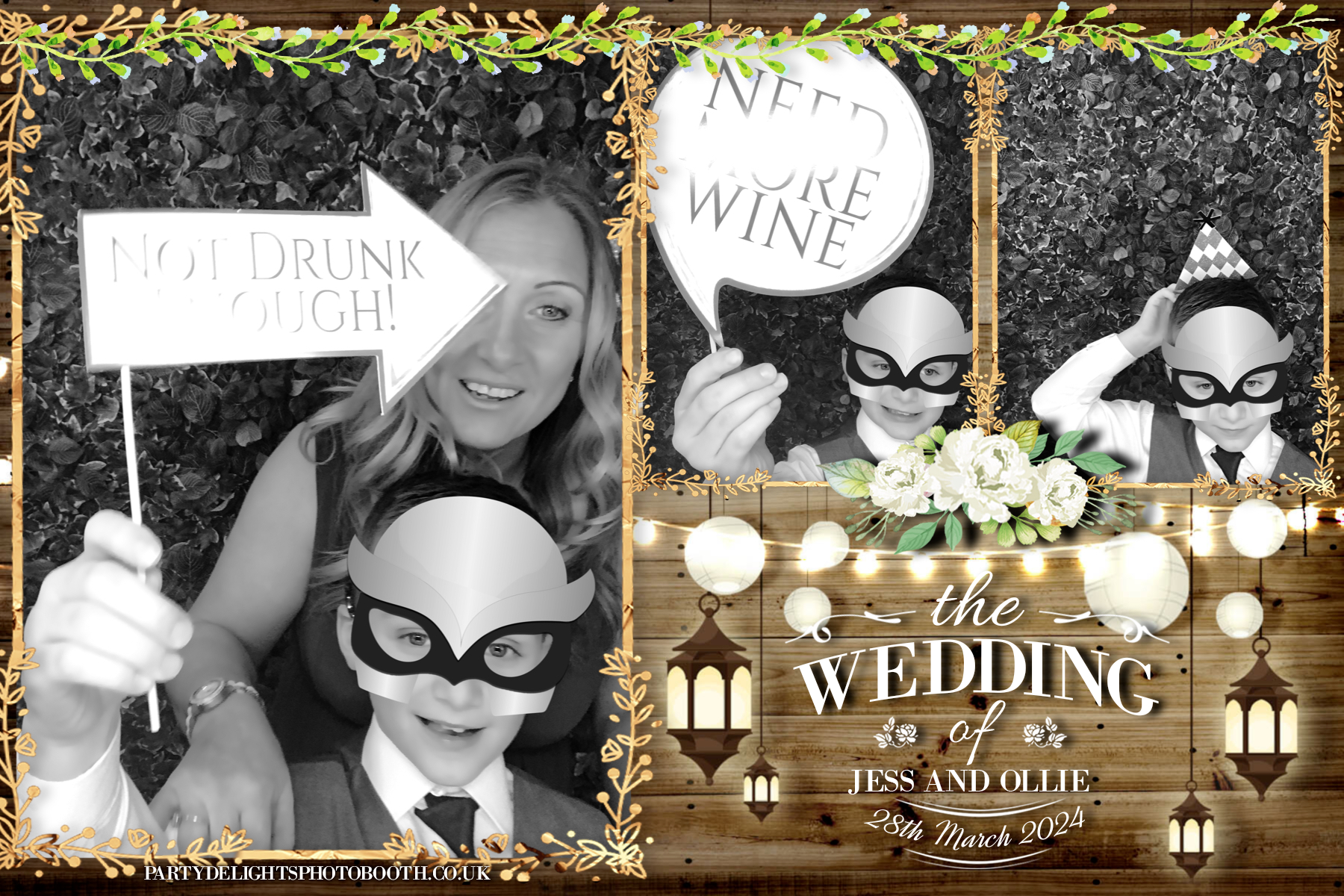 Jess and Ollie’s Wedding | View more photos from the event at gallery.partydelightsphotobooth.co.uk/u/PartyDelightsPhotoBooth/Jess-and-Ollie’s-Wedding