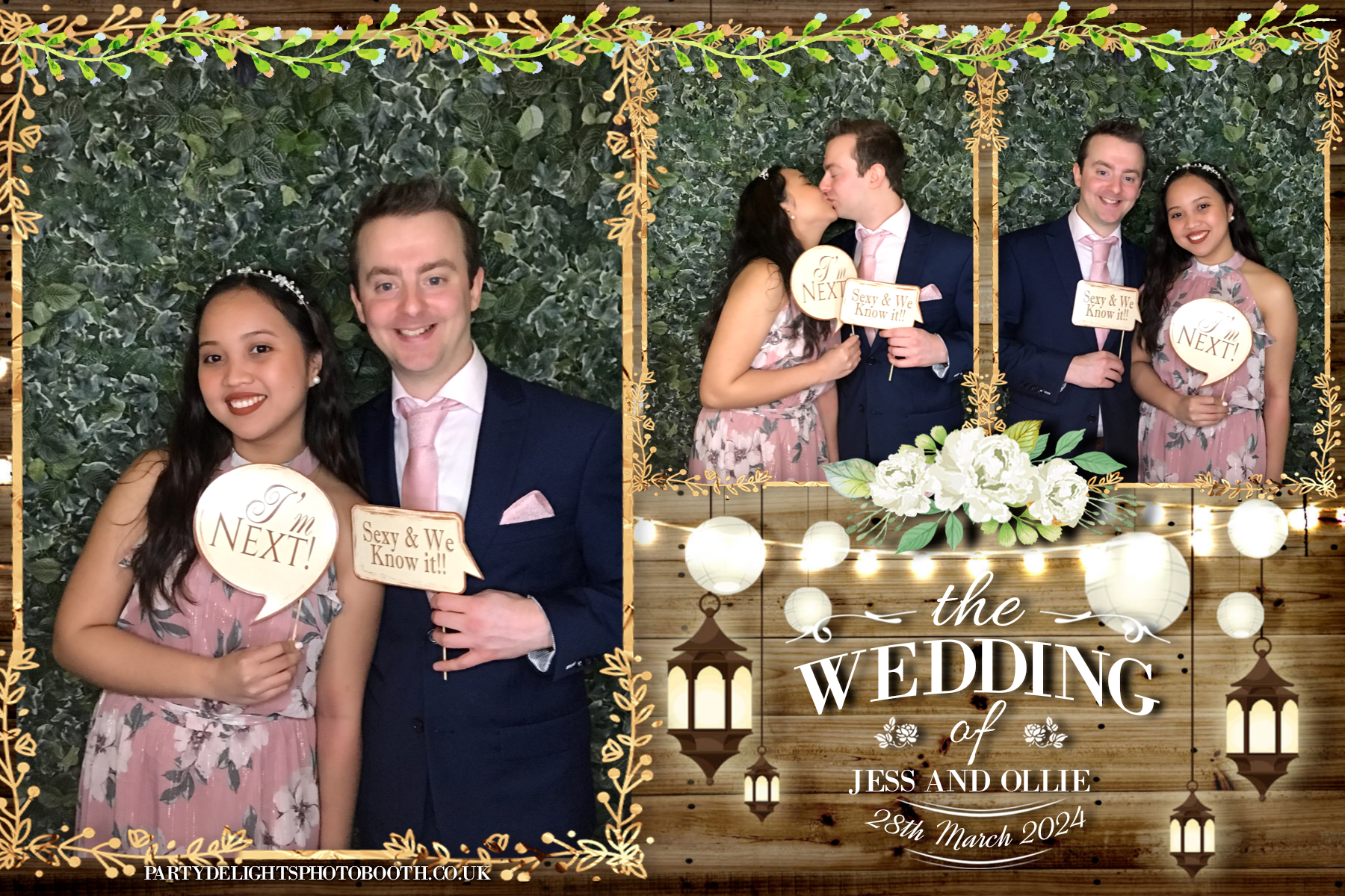 Jess and Ollie’s Wedding | View more photos from the event at gallery.partydelightsphotobooth.co.uk/u/PartyDelightsPhotoBooth/Jess-and-Ollie’s-Wedding