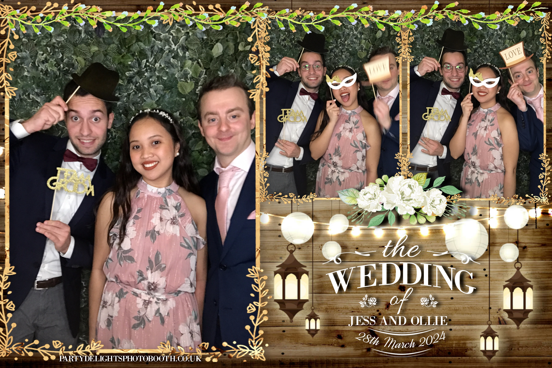 Jess and Ollie’s Wedding | View more photos from the event at gallery.partydelightsphotobooth.co.uk/u/PartyDelightsPhotoBooth/Jess-and-Ollie’s-Wedding