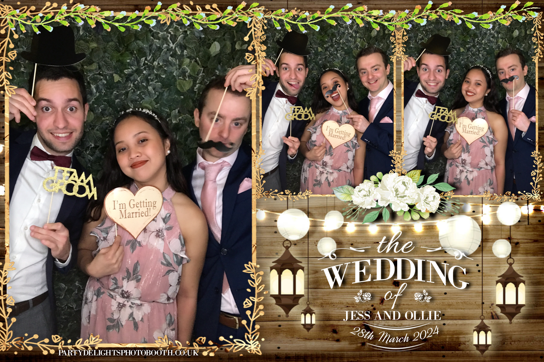 Jess and Ollie’s Wedding | View more photos from the event at gallery.partydelightsphotobooth.co.uk/u/PartyDelightsPhotoBooth/Jess-and-Ollie’s-Wedding