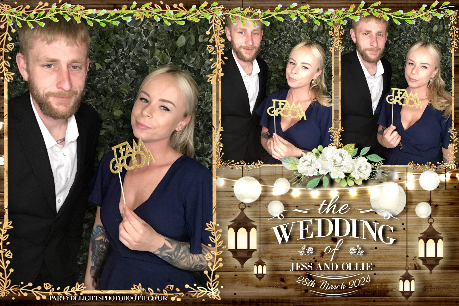 Jess and Ollie’s Wedding | View more photos from the event at gallery.partydelightsphotobooth.co.uk/u/PartyDelightsPhotoBooth/Jess-and-Ollie’s-Wedding