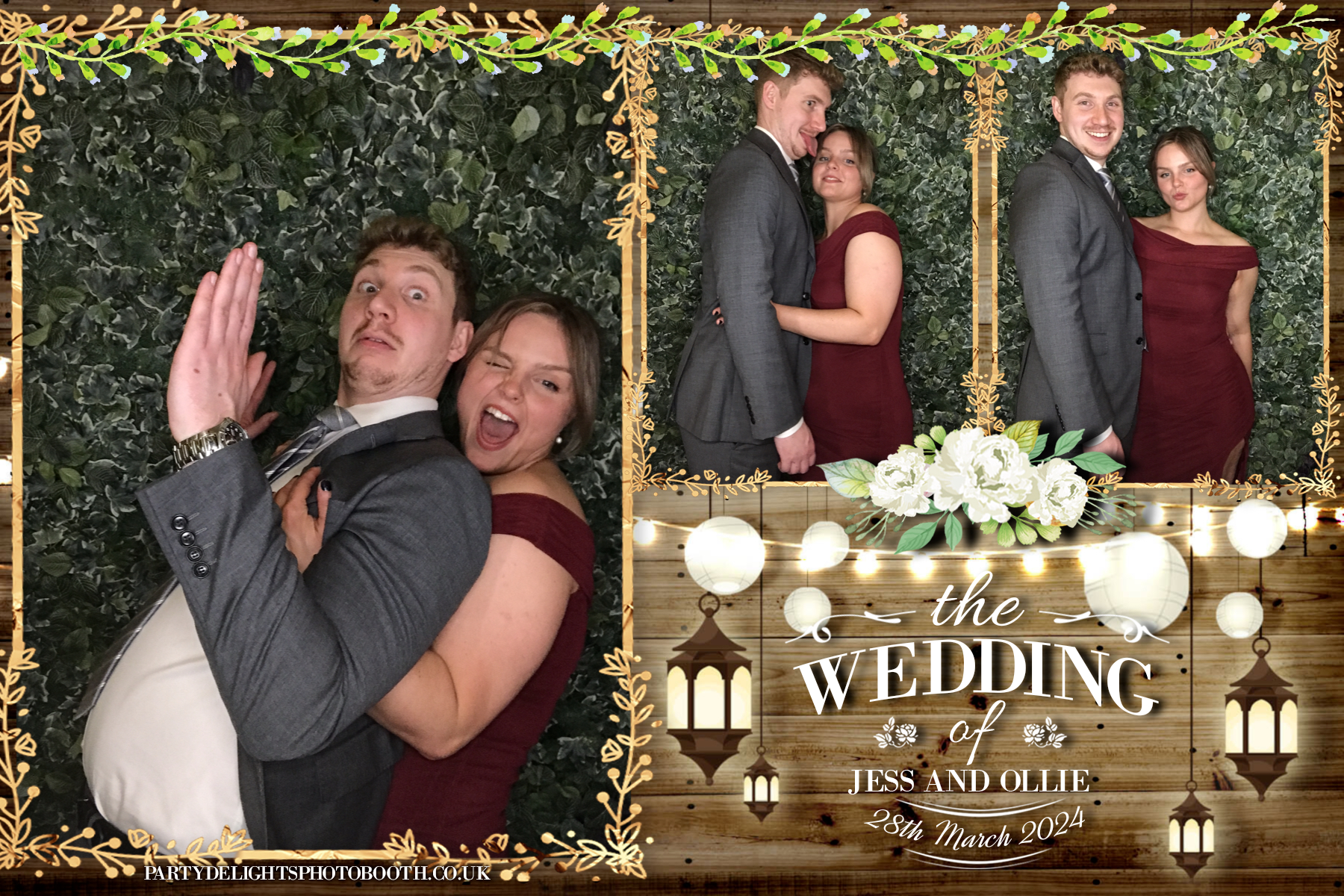 Jess and Ollie’s Wedding | View more photos from the event at gallery.partydelightsphotobooth.co.uk/u/PartyDelightsPhotoBooth/Jess-and-Ollie’s-Wedding