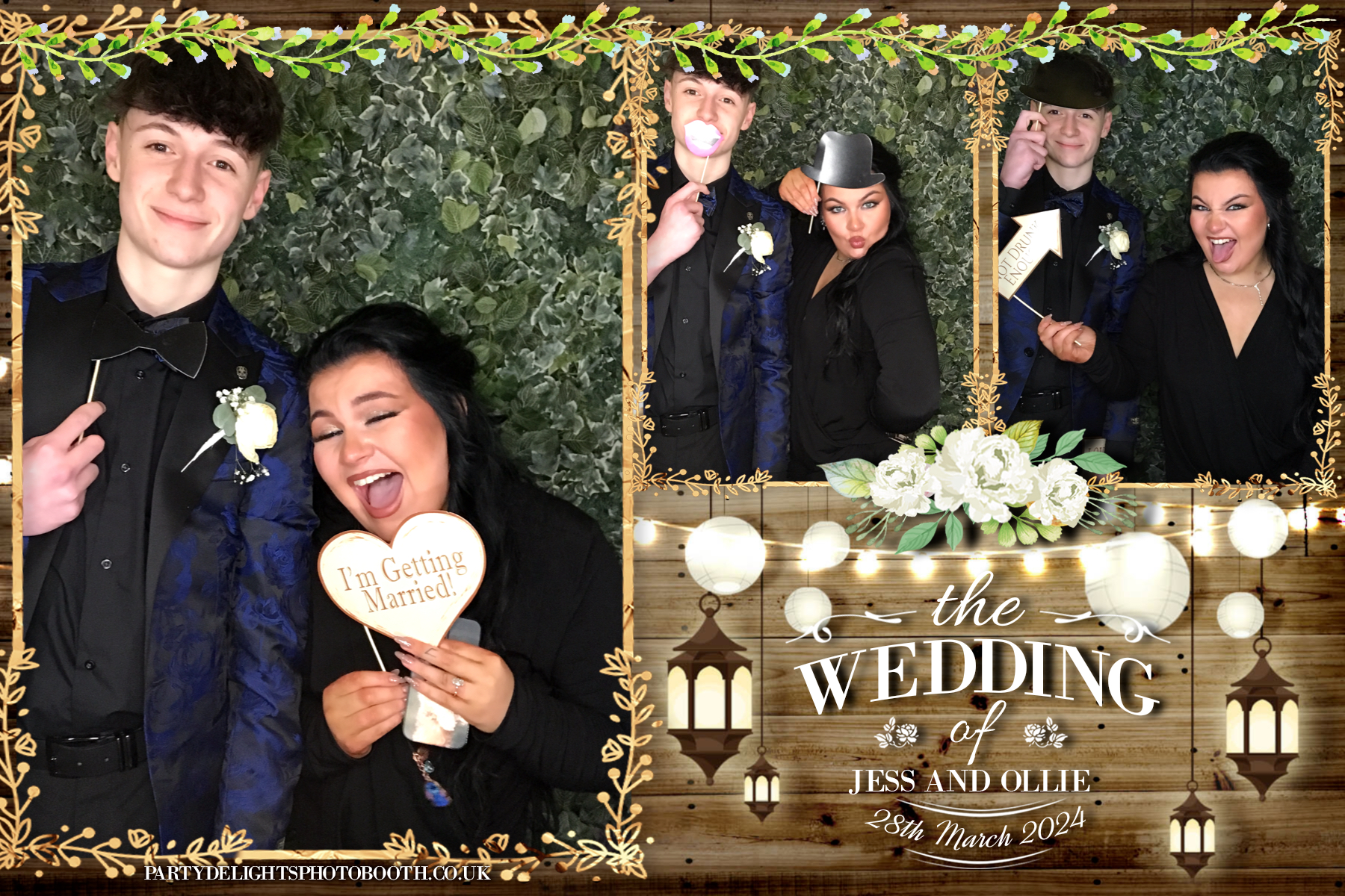 Jess and Ollie’s Wedding | View more photos from the event at gallery.partydelightsphotobooth.co.uk/u/PartyDelightsPhotoBooth/Jess-and-Ollie’s-Wedding