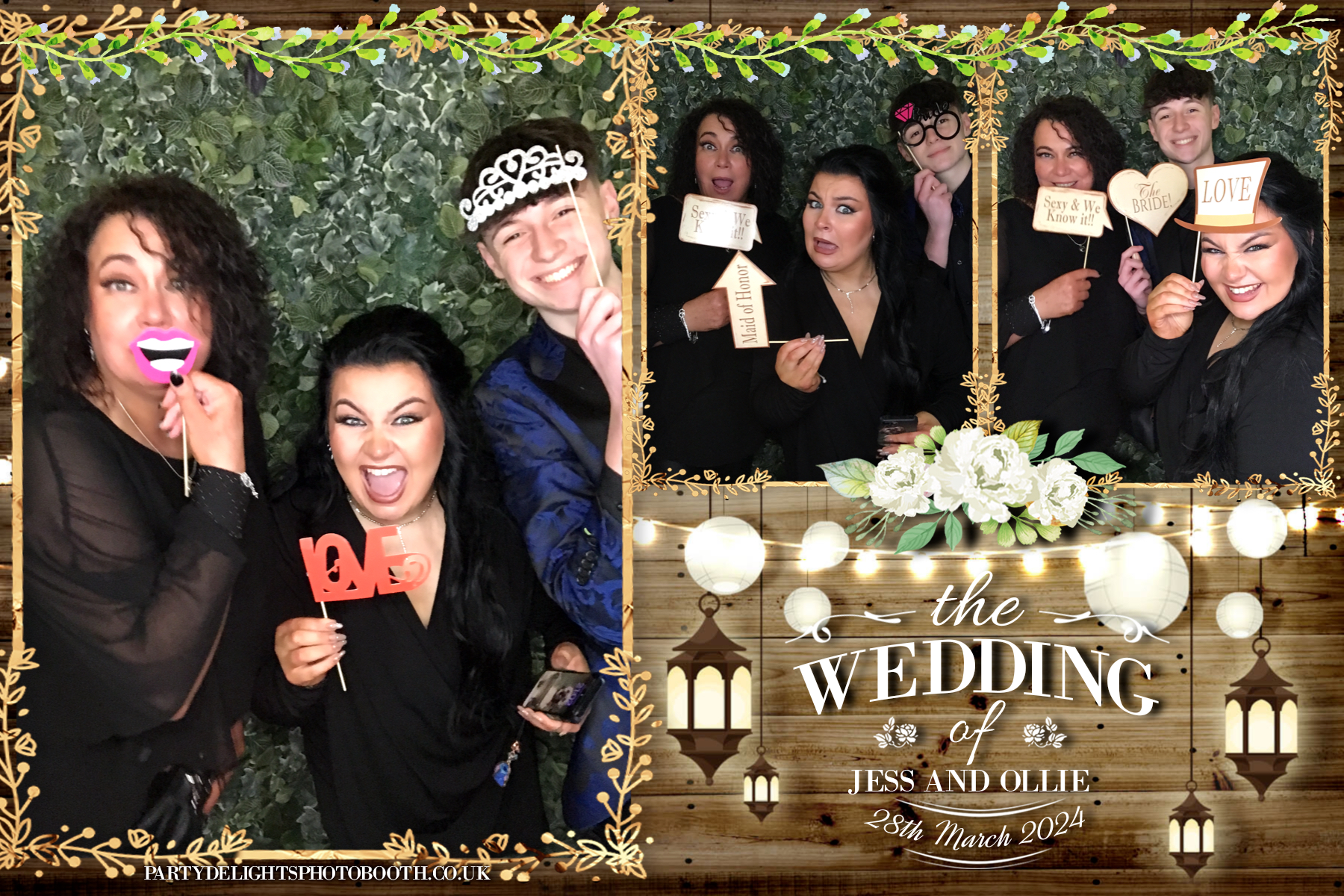 Jess and Ollie’s Wedding | View more photos from the event at gallery.partydelightsphotobooth.co.uk/u/PartyDelightsPhotoBooth/Jess-and-Ollie’s-Wedding
