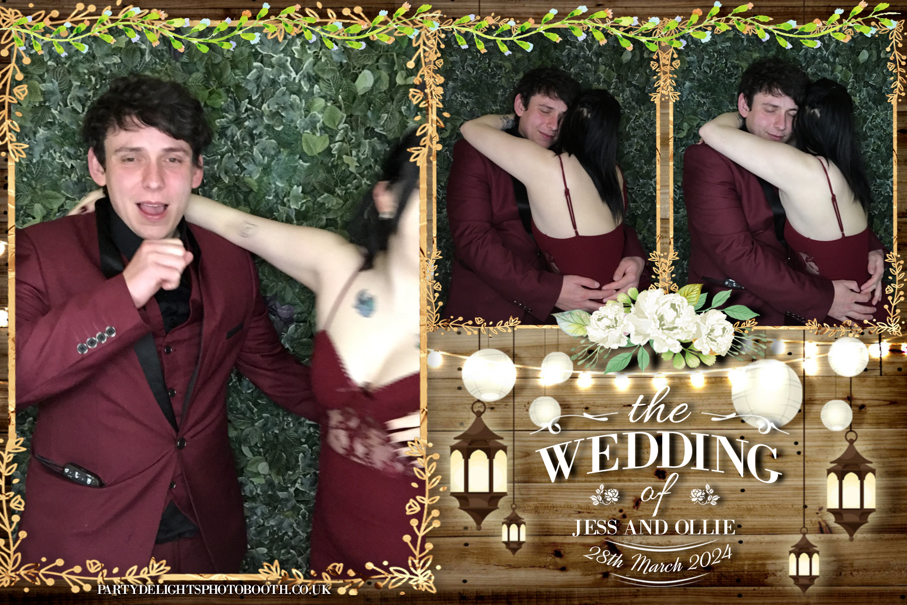 Jess and Ollie’s Wedding | View more photos from the event at gallery.partydelightsphotobooth.co.uk/u/PartyDelightsPhotoBooth/Jess-and-Ollie’s-Wedding