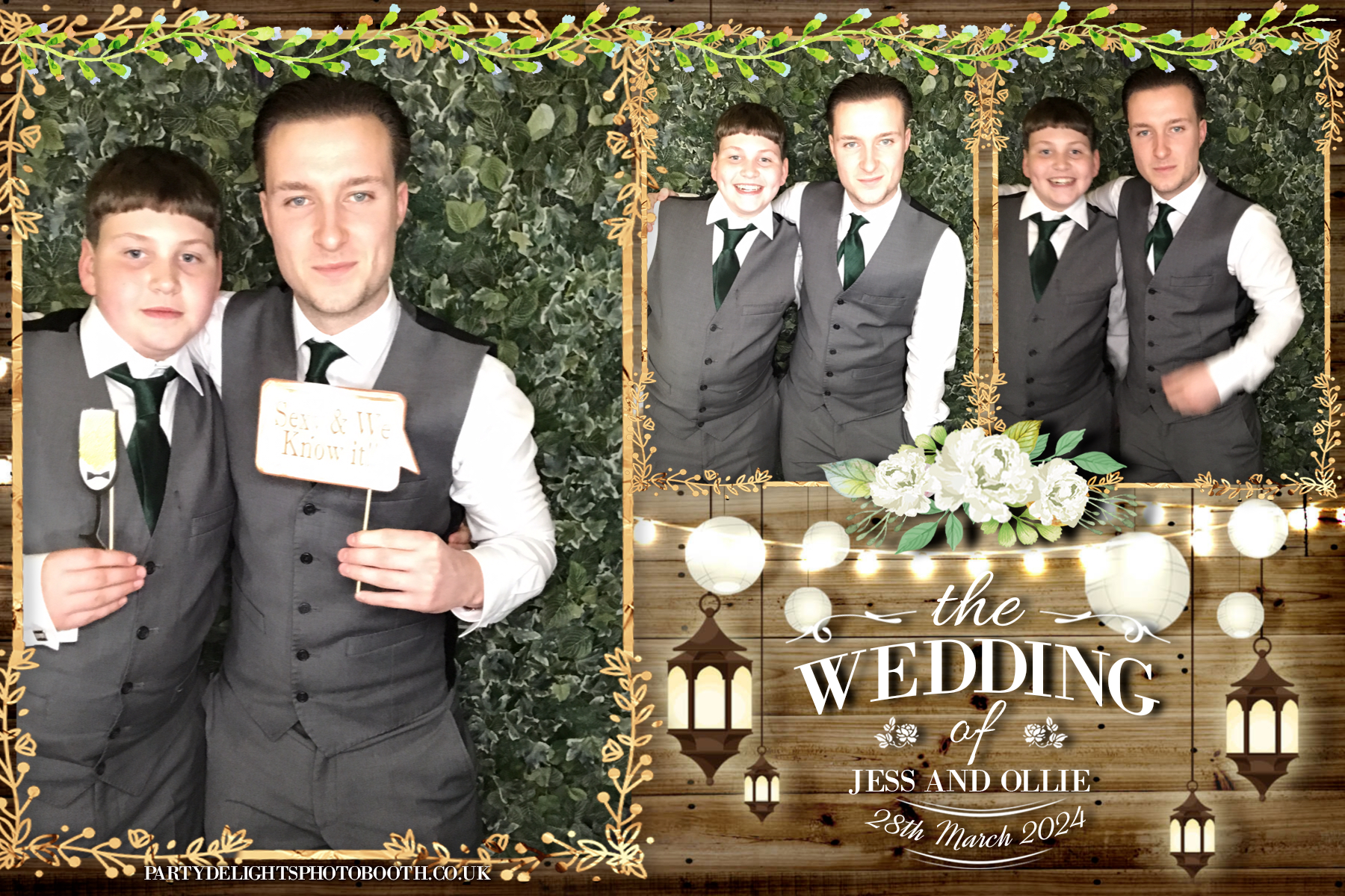 Jess and Ollie’s Wedding | View more photos from the event at gallery.partydelightsphotobooth.co.uk/u/PartyDelightsPhotoBooth/Jess-and-Ollie’s-Wedding