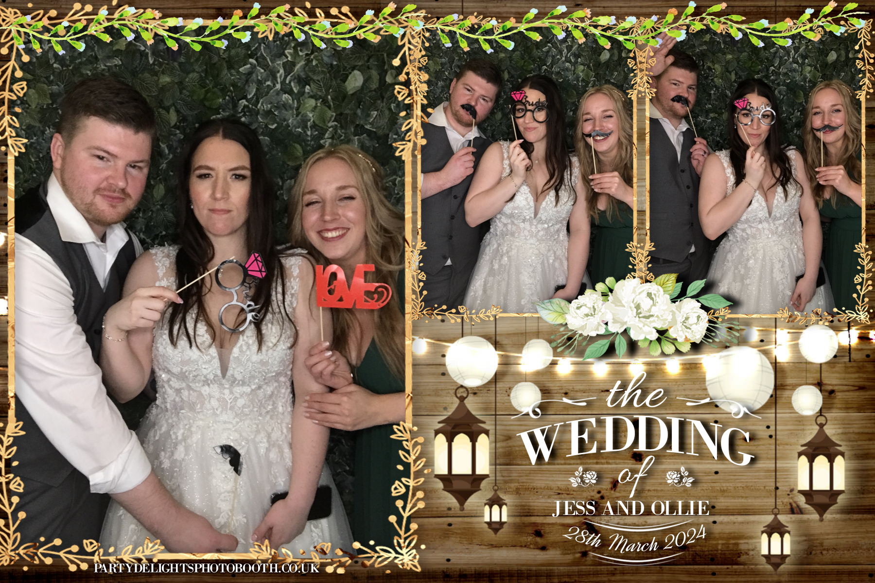 Jess and Ollie’s Wedding | View more photos from the event at gallery.partydelightsphotobooth.co.uk/u/PartyDelightsPhotoBooth/Jess-and-Ollie’s-Wedding