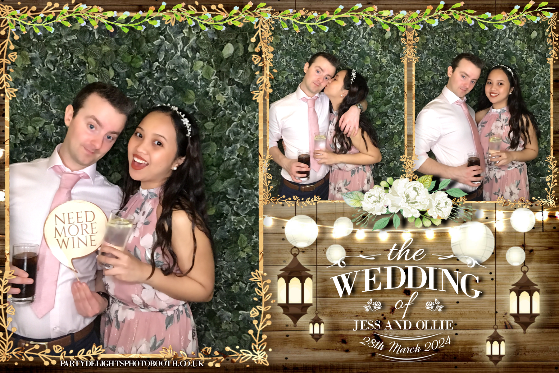Jess and Ollie’s Wedding | View more photos from the event at gallery.partydelightsphotobooth.co.uk/u/PartyDelightsPhotoBooth/Jess-and-Ollie’s-Wedding