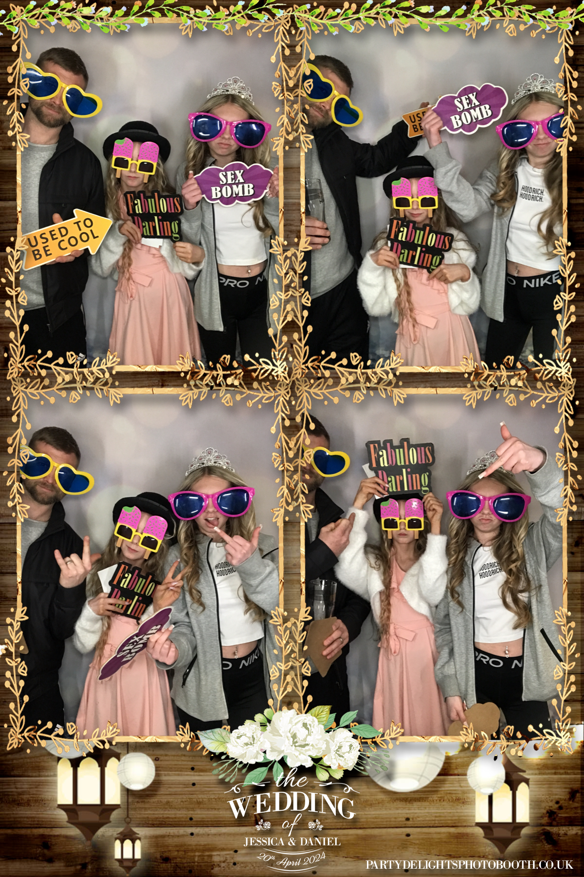 Jessica & Daniel’s wedding | View more photos from the event at gallery.partydelightsphotobooth.co.uk/u/PartyDelightsPhotoBooth/Jessica-Daniel’s-wedding