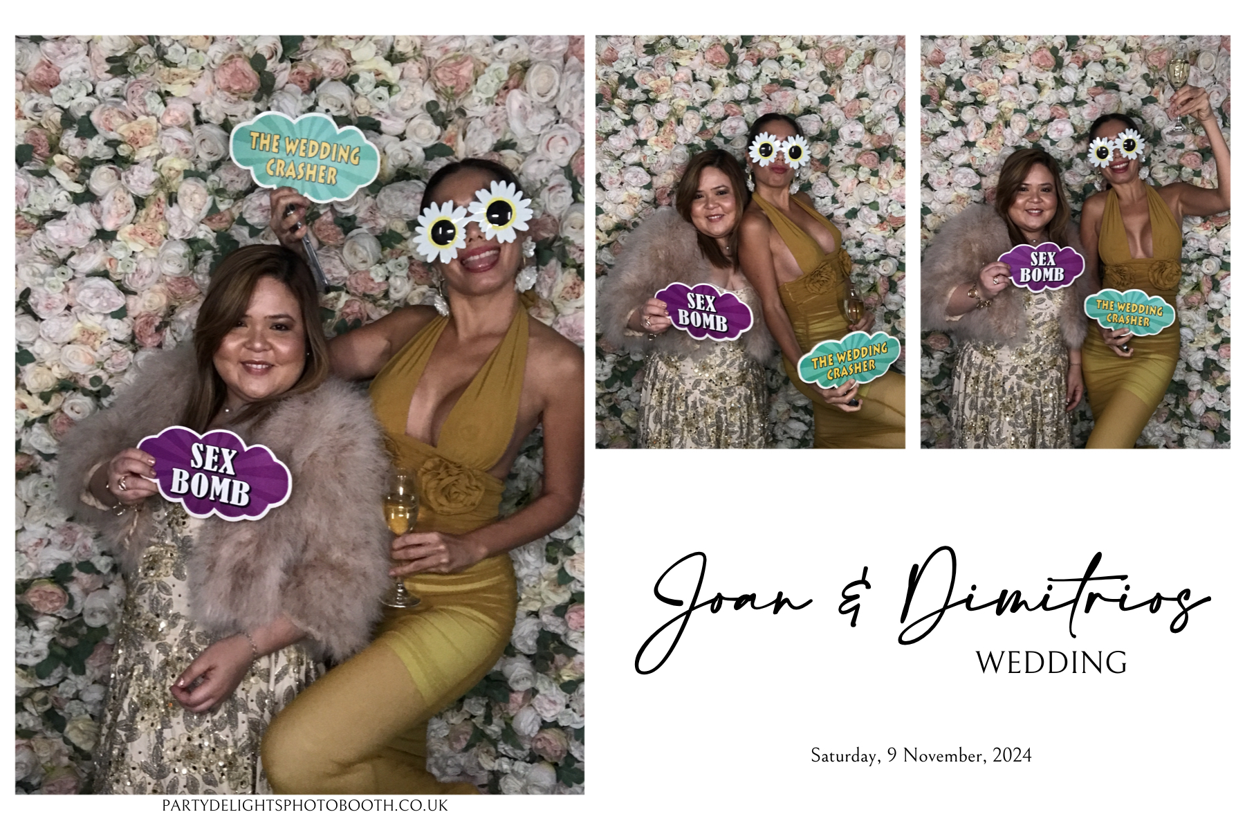 Joan & Dimitrios Weeding | View more photos from the event at gallery.partydelightsphotobooth.co.uk/u/PartyDelightsPhotoBooth/Joan-Dimitrios-Weeding