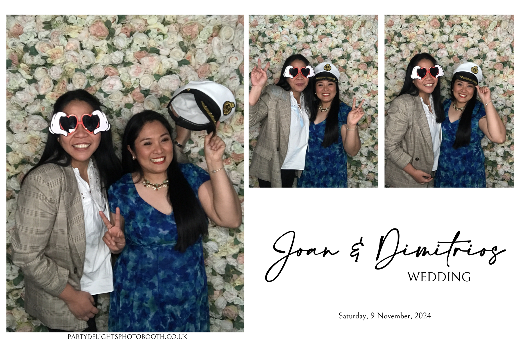 Joan & Dimitrios Weeding | View more photos from the event at gallery.partydelightsphotobooth.co.uk/u/PartyDelightsPhotoBooth/Joan-Dimitrios-Weeding