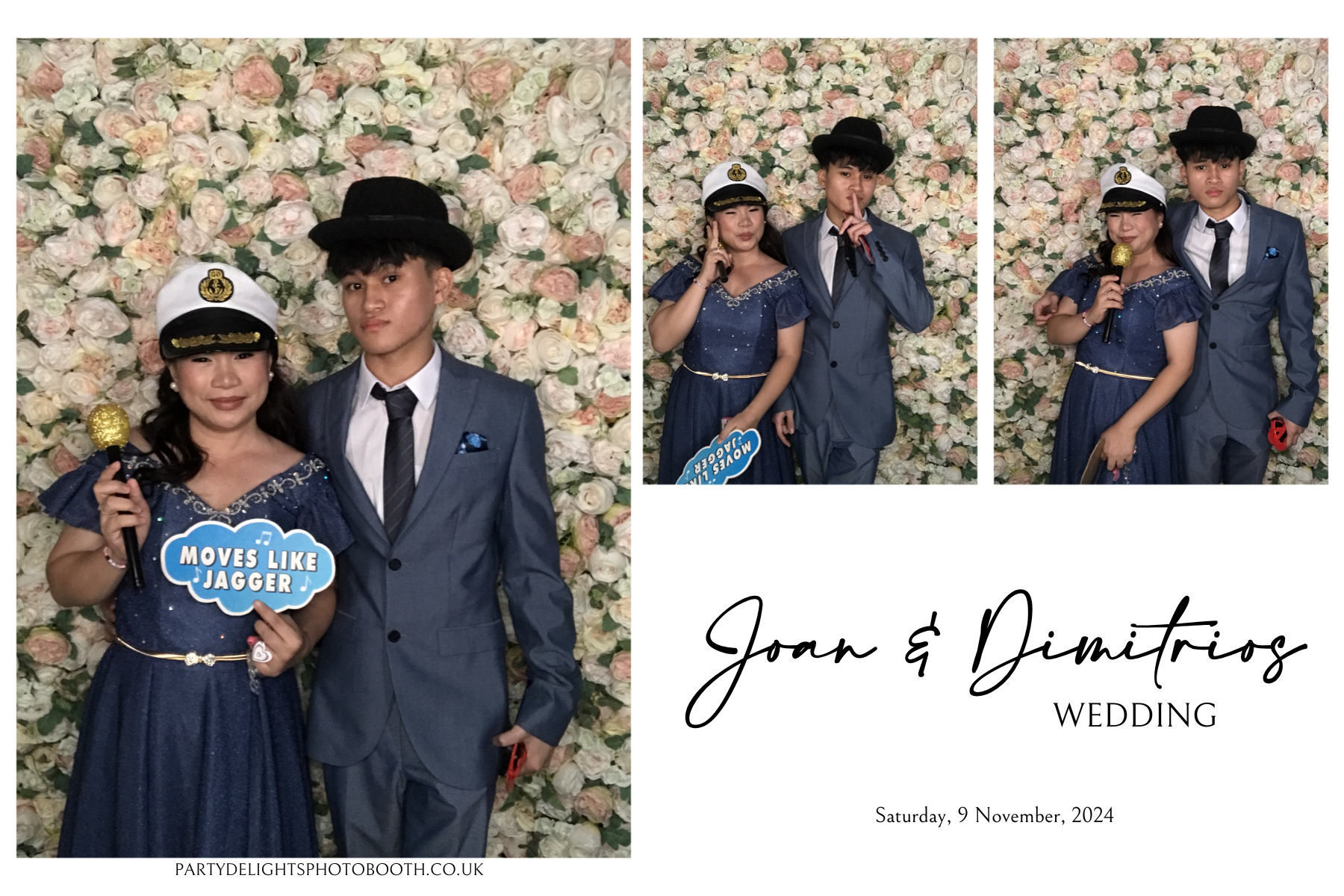Joan & Dimitrios Weeding | View more photos from the event at gallery.partydelightsphotobooth.co.uk/u/PartyDelightsPhotoBooth/Joan-Dimitrios-Weeding