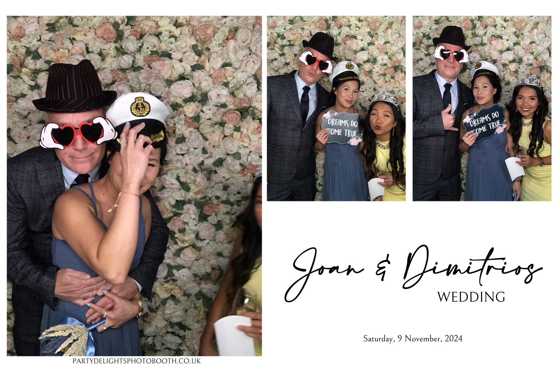 Joan & Dimitrios Weeding | View more photos from the event at gallery.partydelightsphotobooth.co.uk/u/PartyDelightsPhotoBooth/Joan-Dimitrios-Weeding