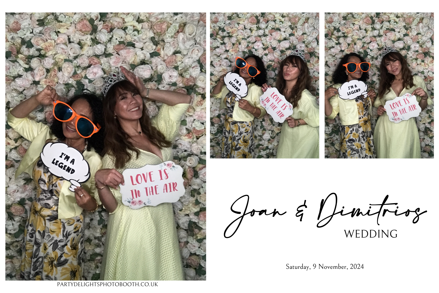 Joan & Dimitrios Weeding | View more photos from the event at gallery.partydelightsphotobooth.co.uk/u/PartyDelightsPhotoBooth/Joan-Dimitrios-Weeding